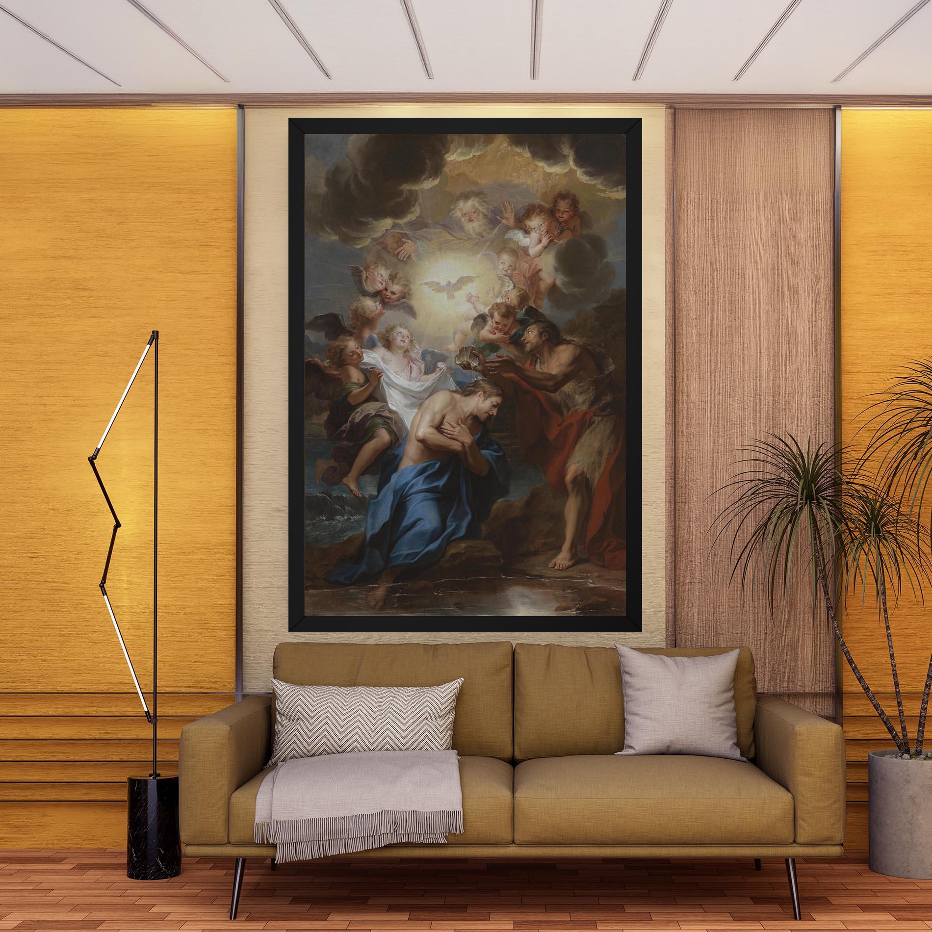 Vászonkép Bird Floating mockup 9