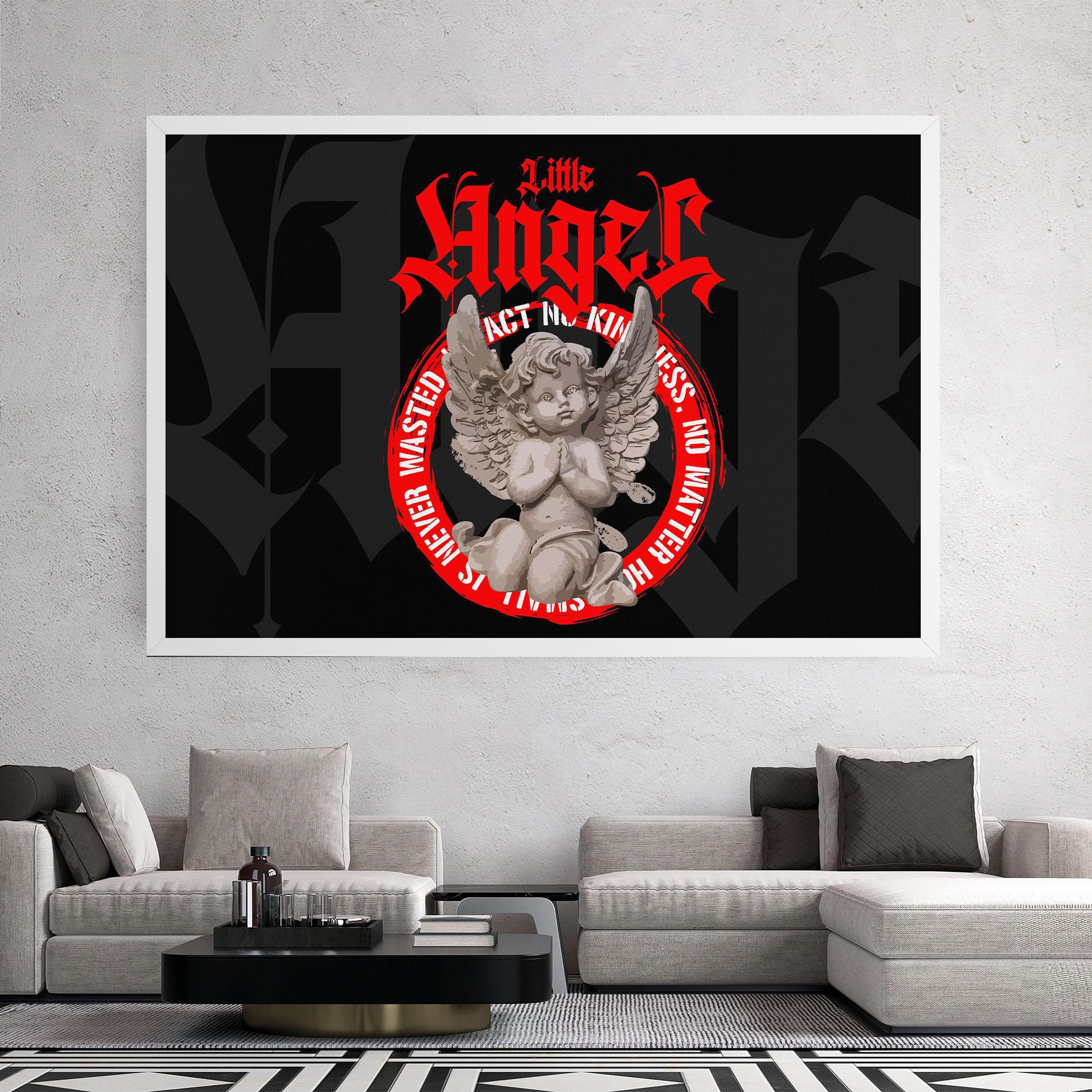 Vászonkép Little Angel mockup 2