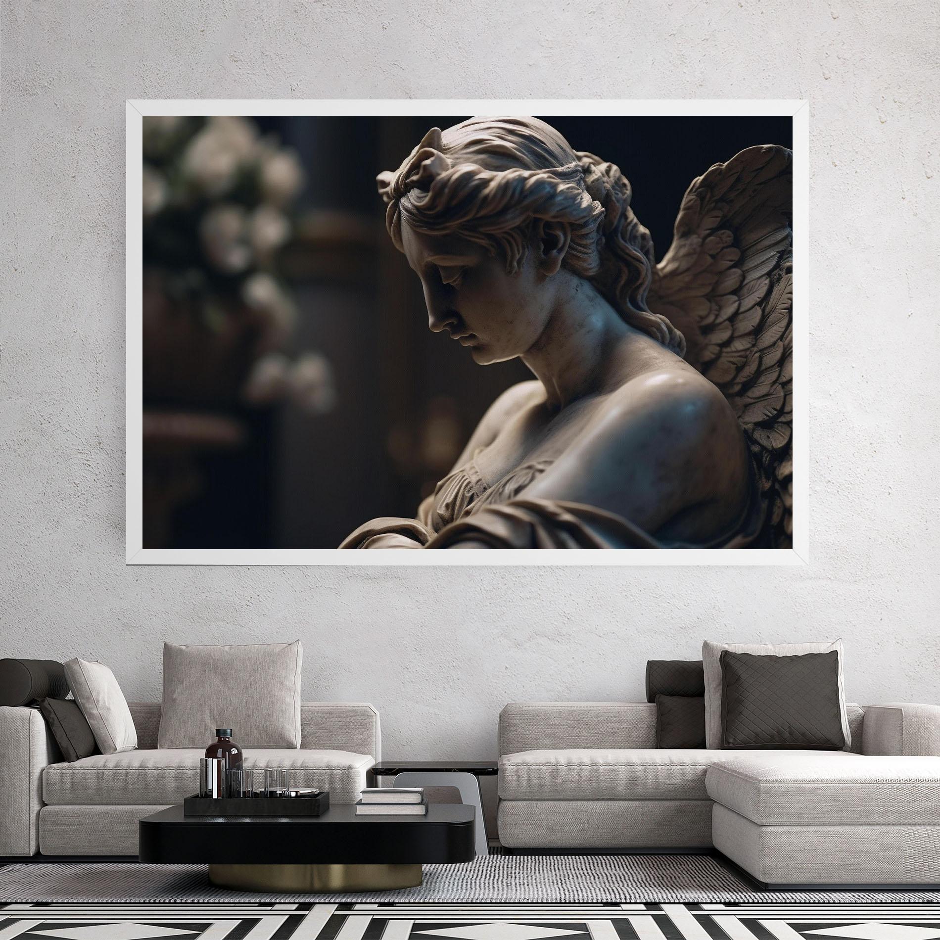 Vászonkép Praying Woman mockup 2