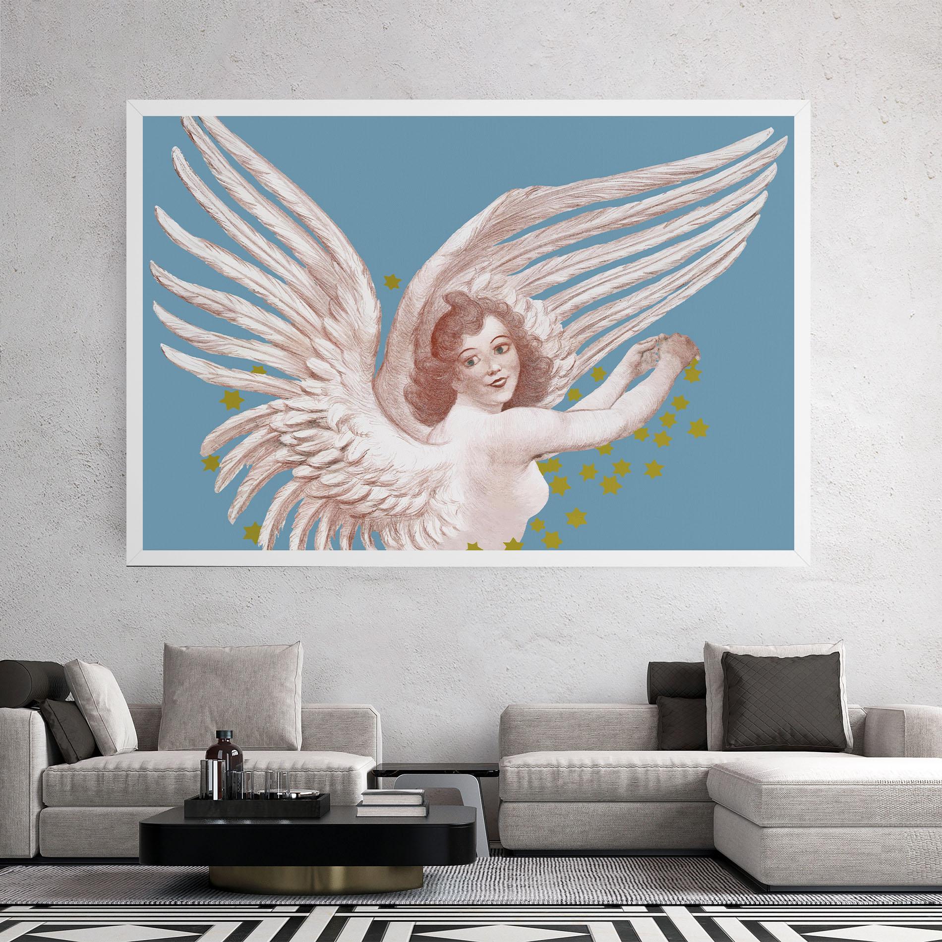 Vászonkép Stars Angel mockup 2