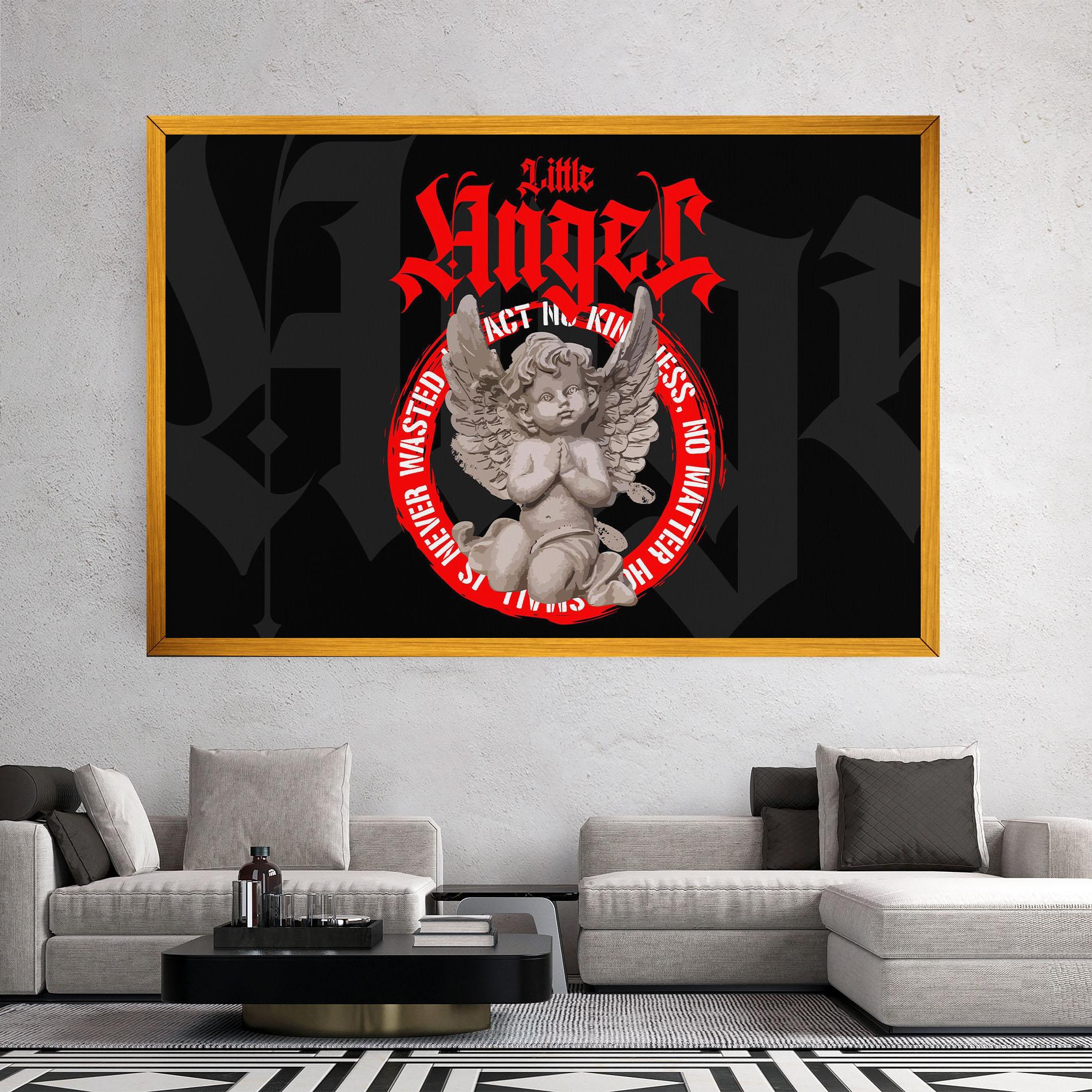 Vászonkép Little Angel mockup 2