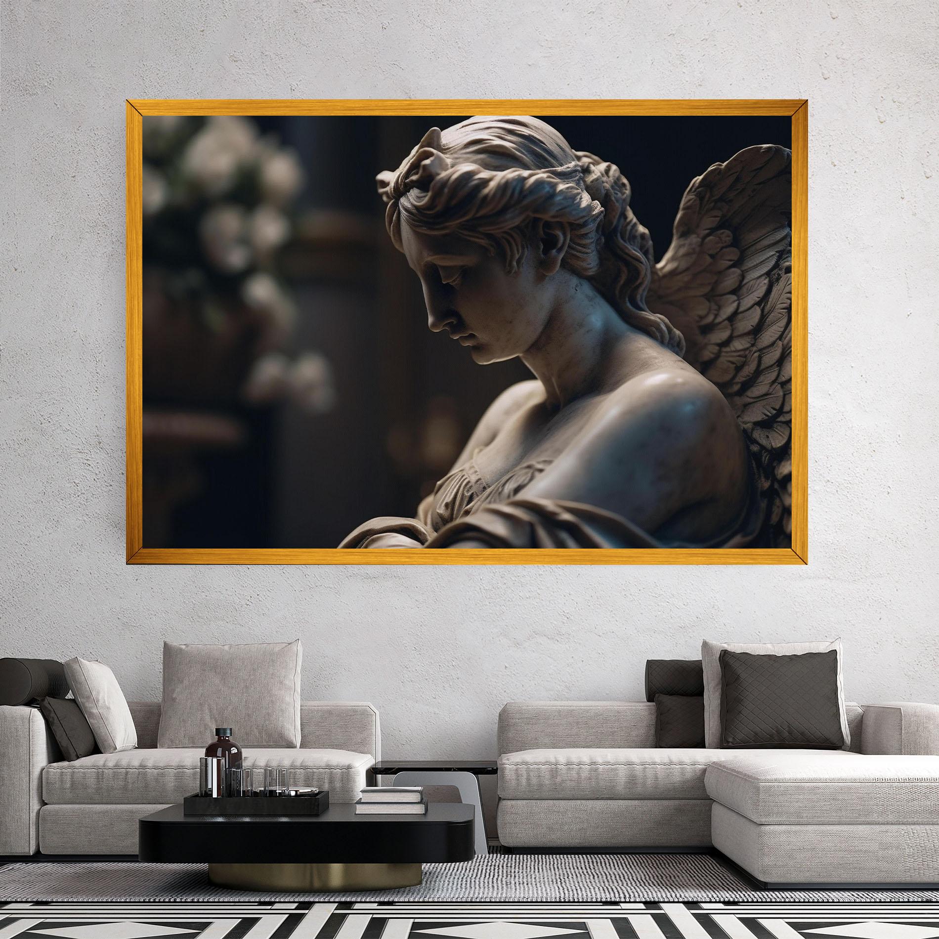 Vászonkép Praying Woman mockup 2