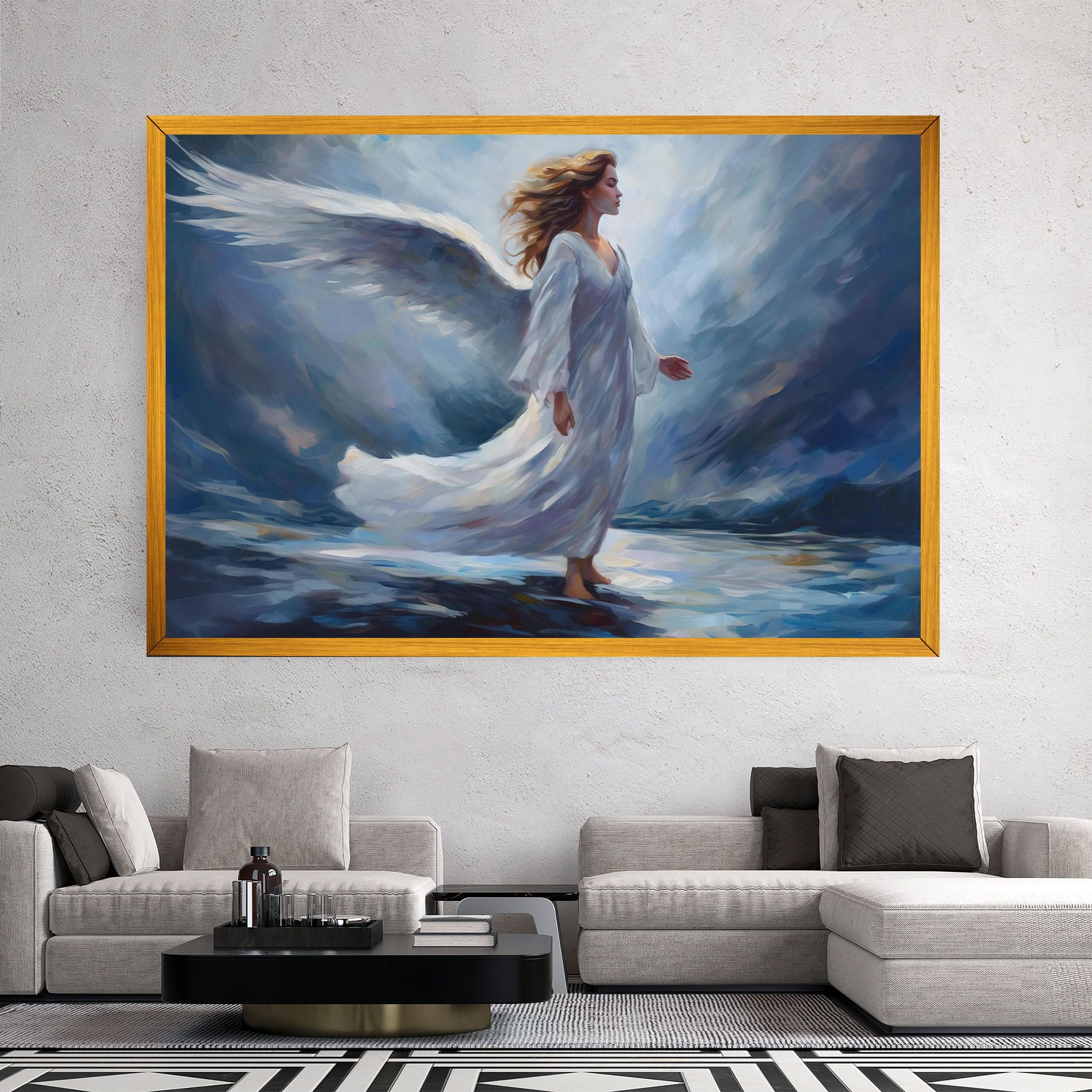 Wind Angel Woman mockup 2