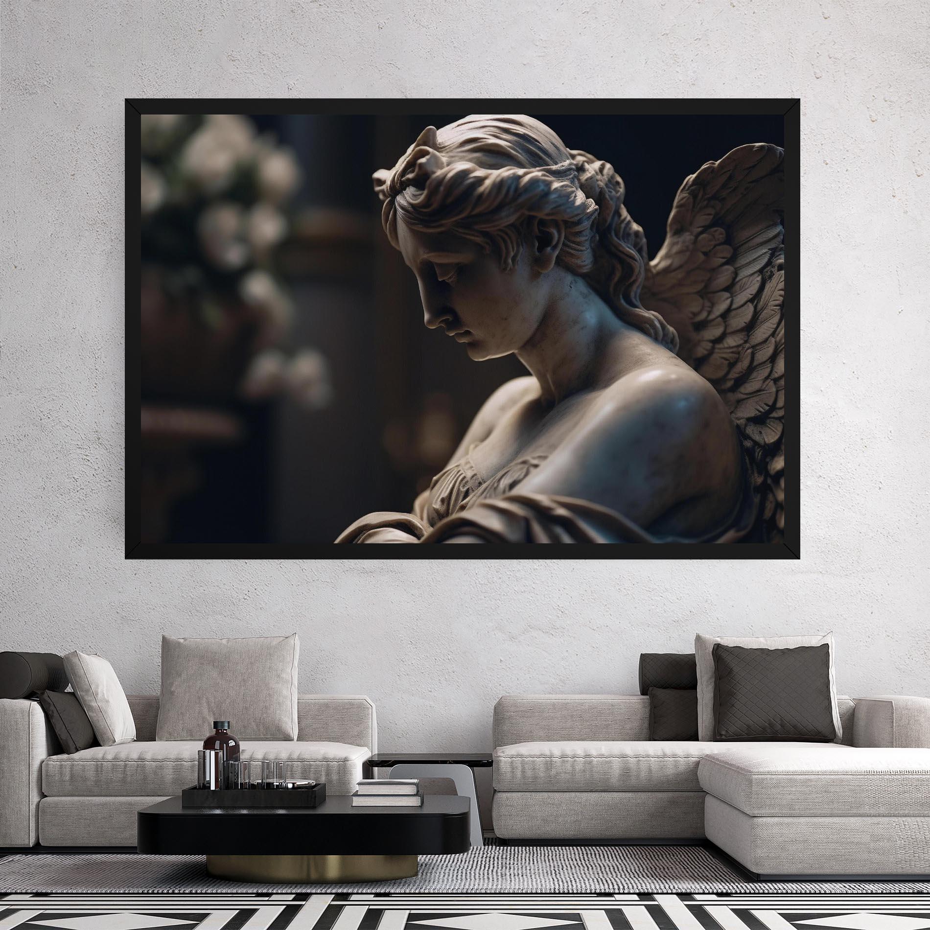 Vászonkép Praying Woman mockup 2