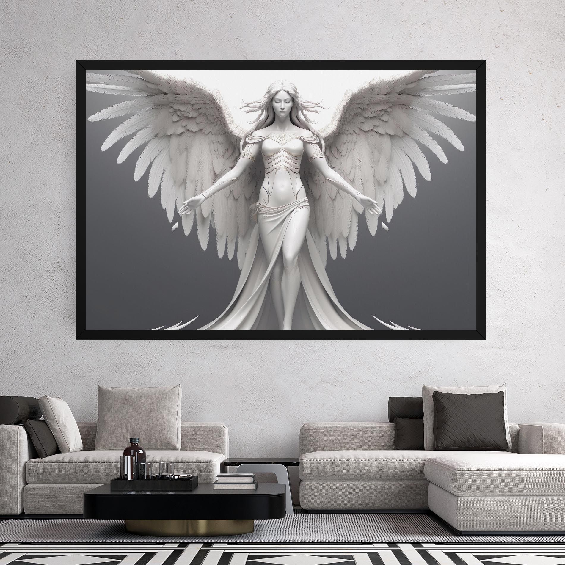 White Stone Woman mockup 2