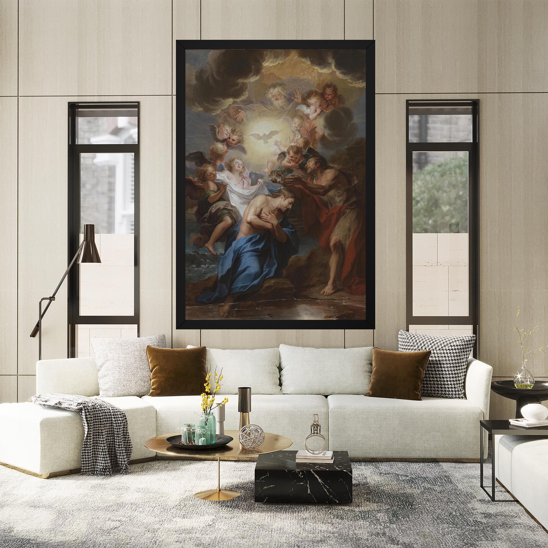 Bird Floating mockup 2