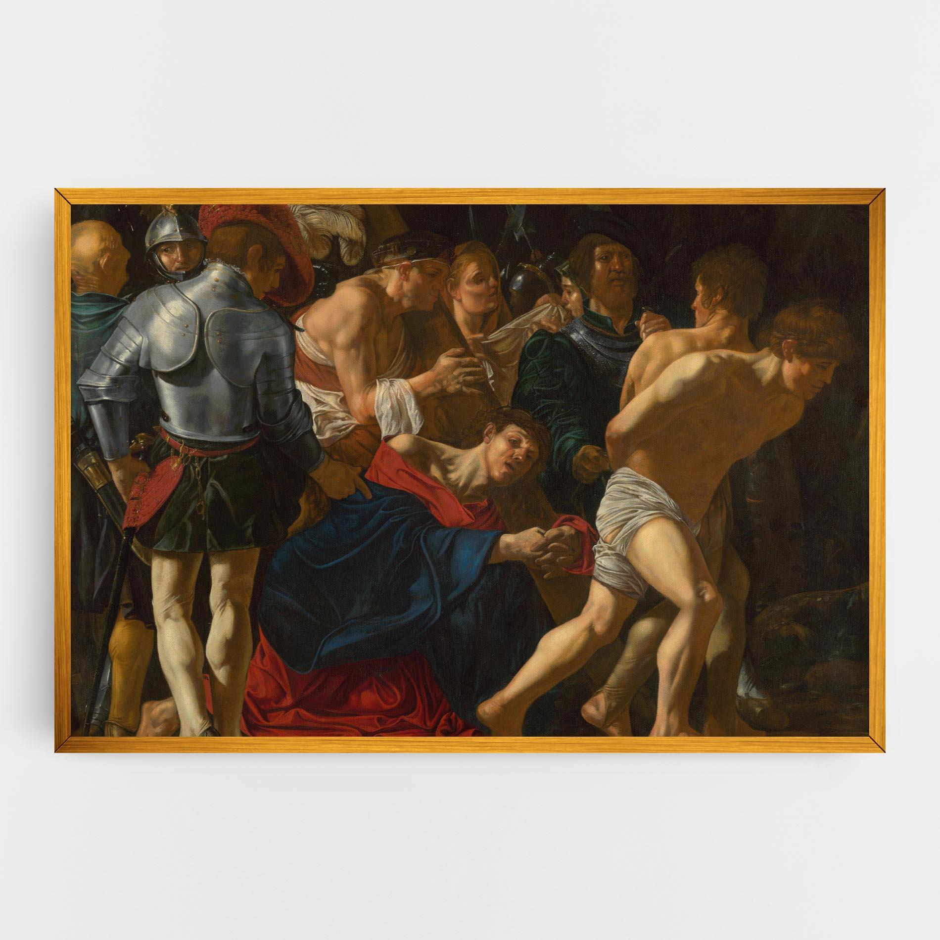 Vászonkép Fall Of Christ Calvary mockup 0