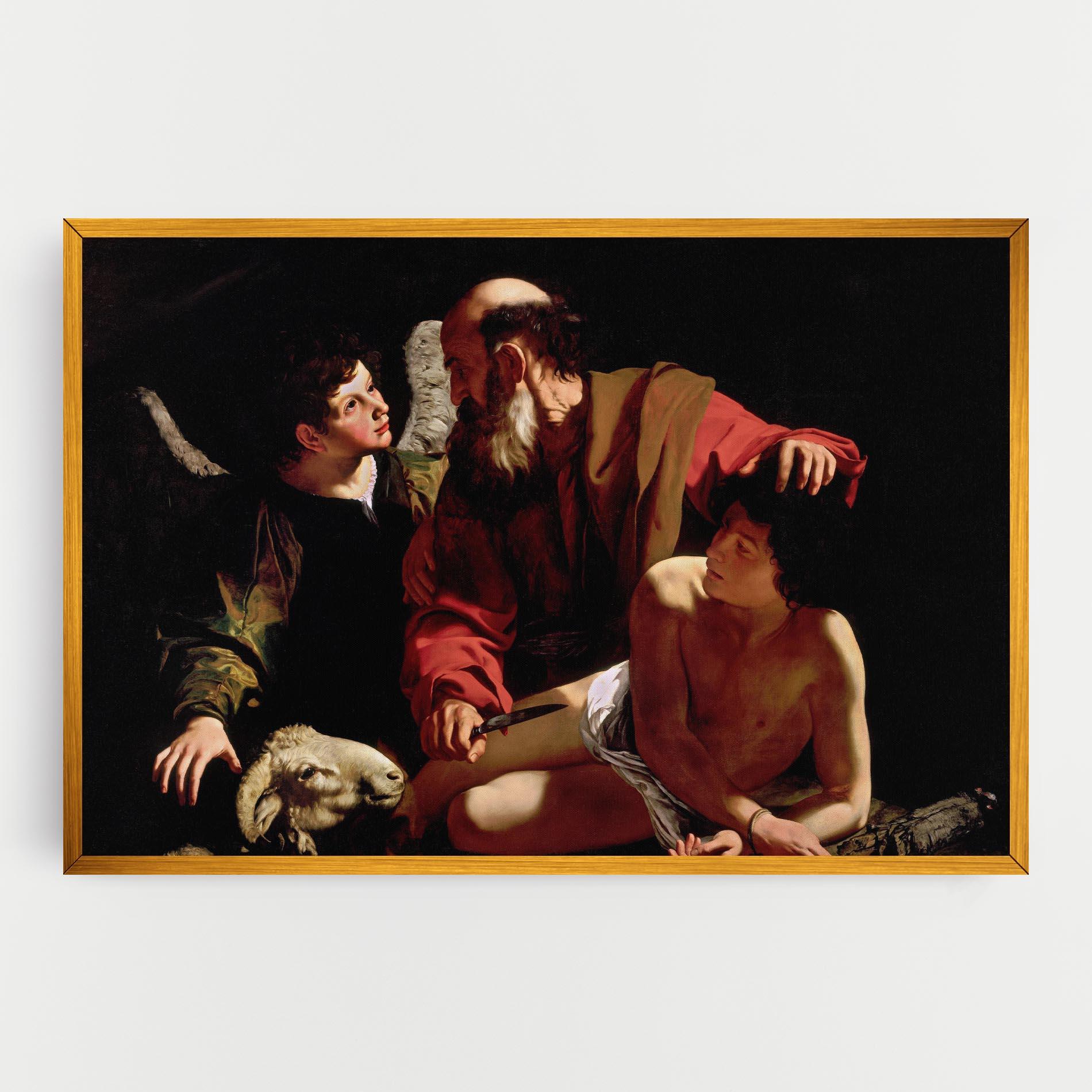 Vászonkép Sacrifice Of Isaac mockup 0
