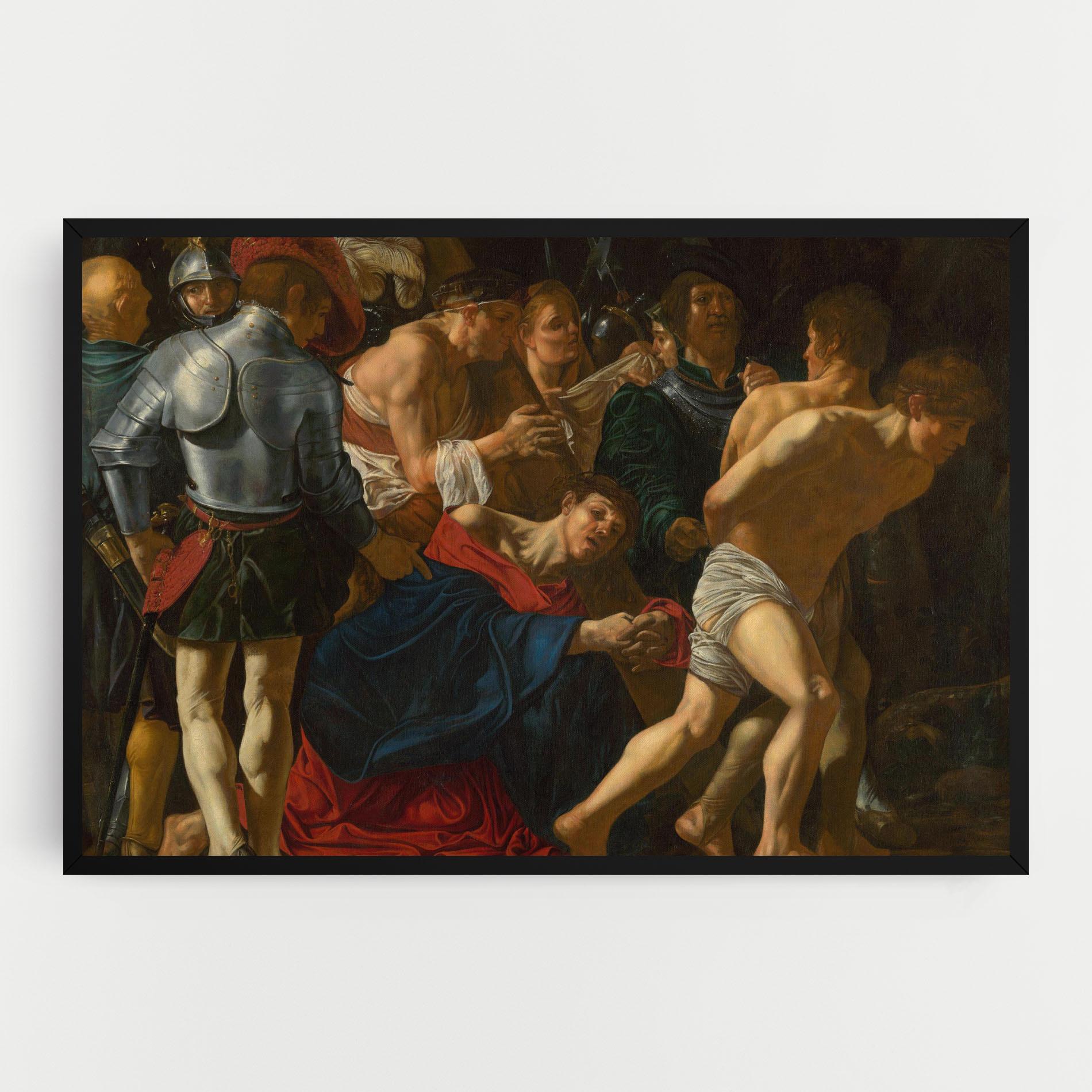 Vászonkép Fall Of Christ Calvary mockup 0