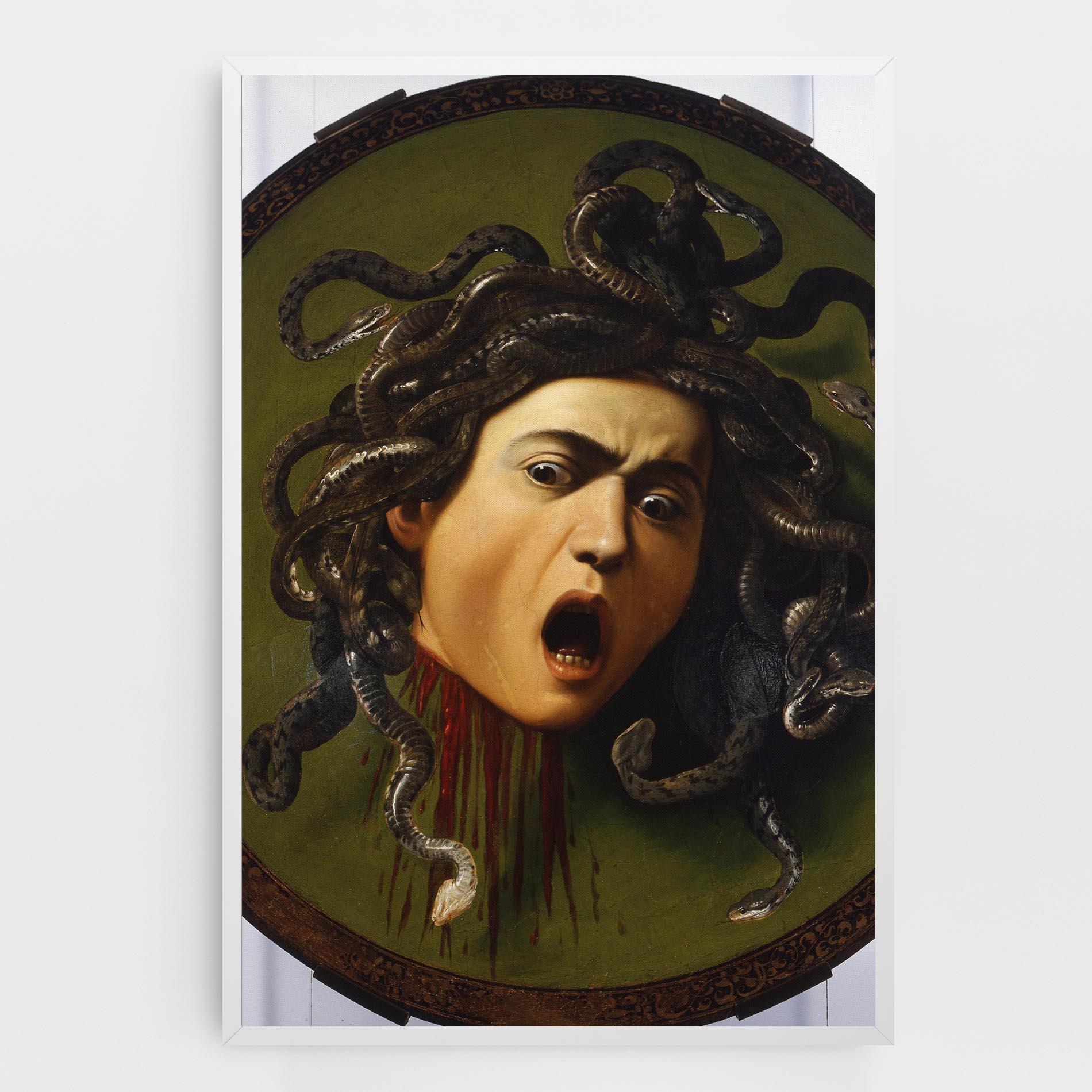 Vászonkép Caravaggio Medusa mockup 0