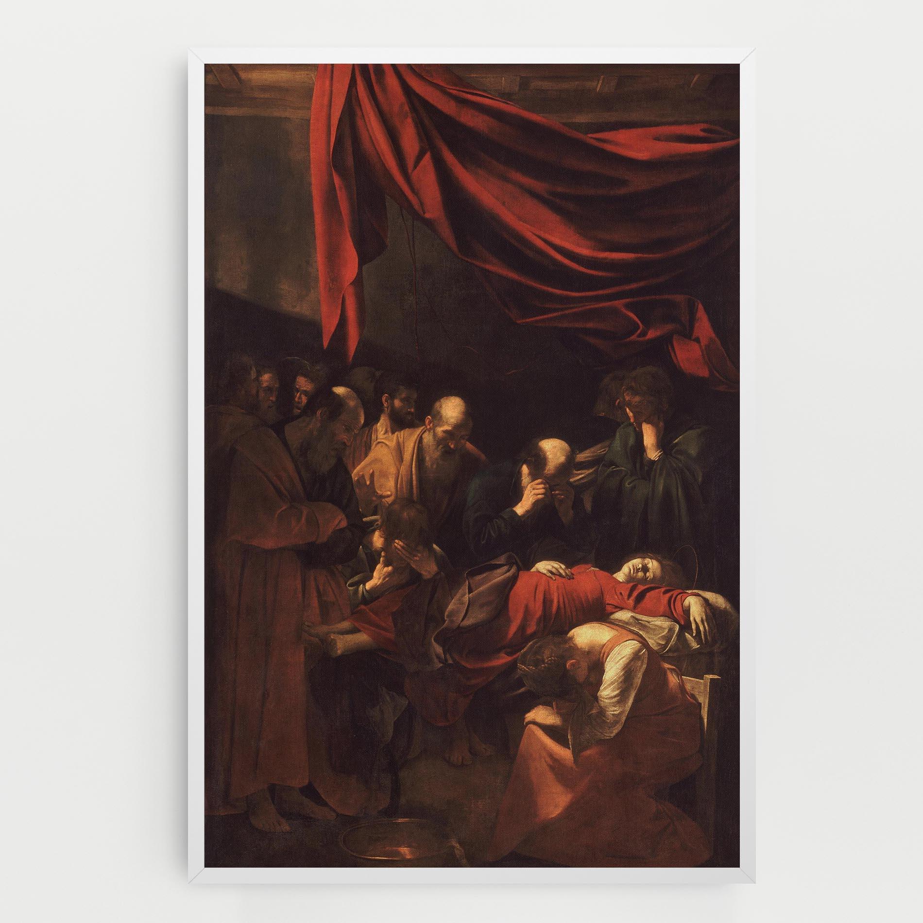 Vászonkép Death Of The Virgin mockup 0