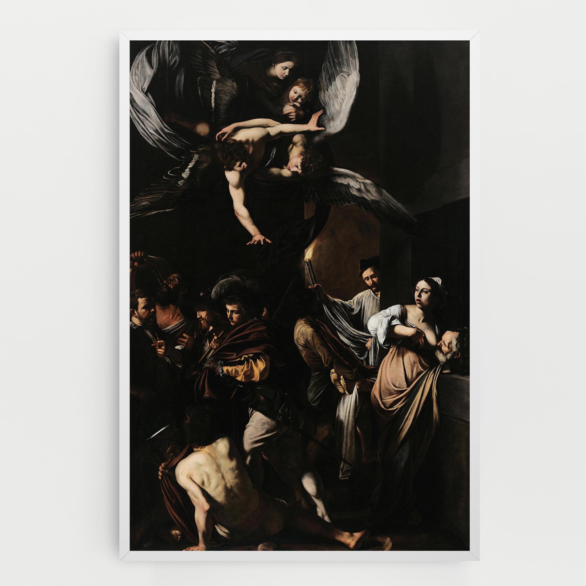 Vászonkép Sette Opere Di Misericordia mockup 0