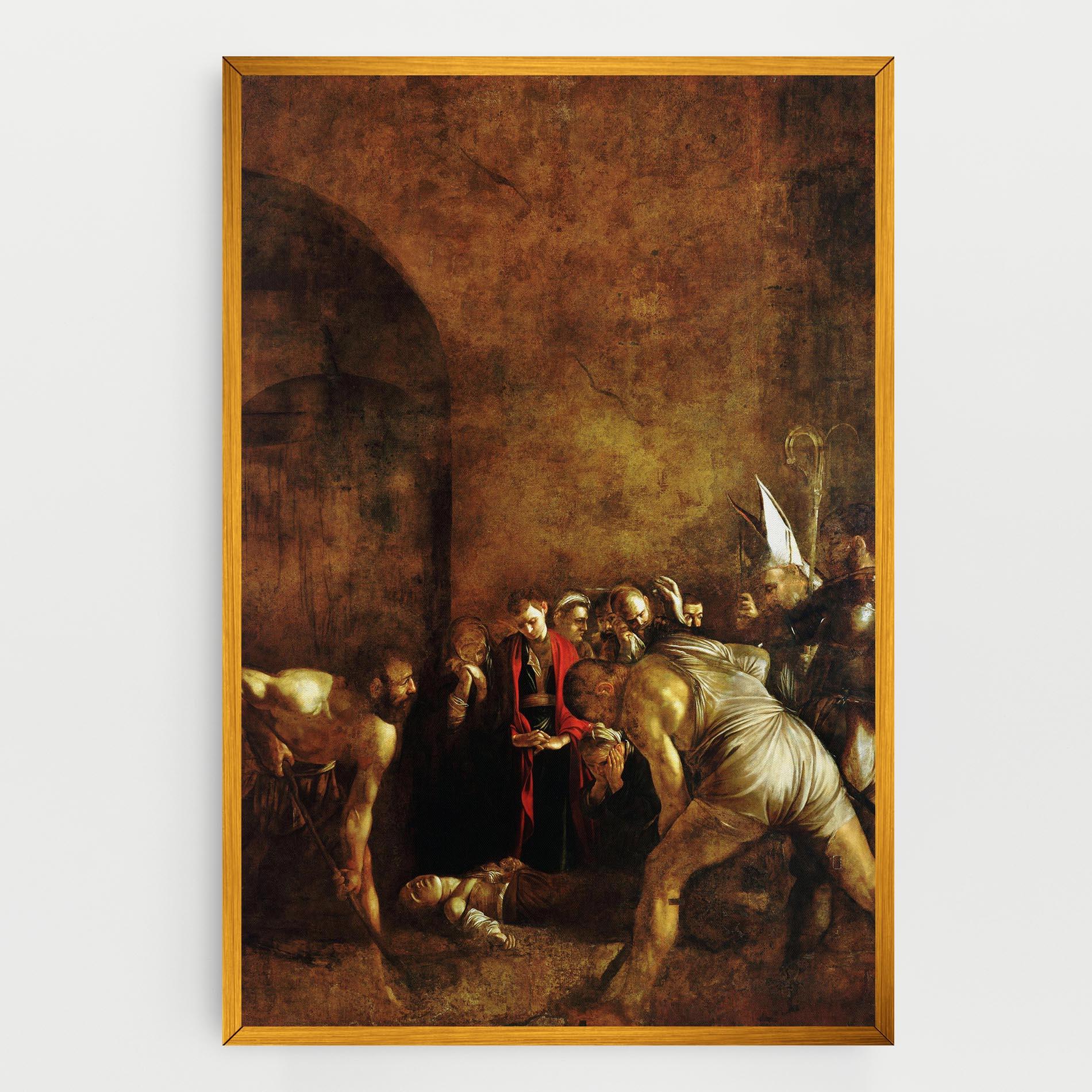 Vászonkép Burial Of Saint Lucy mockup 0