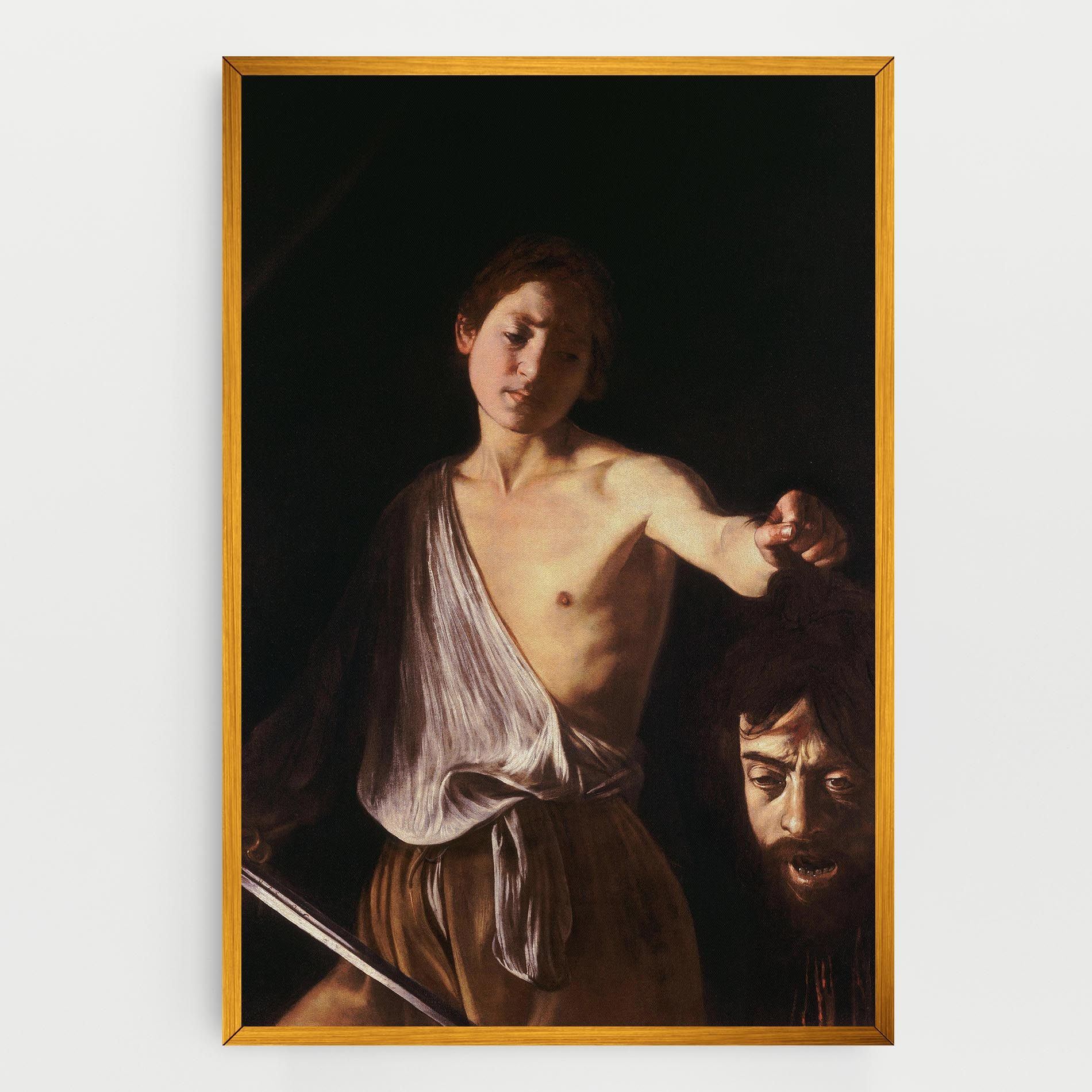 David With The Head Of Goliath mockup 0