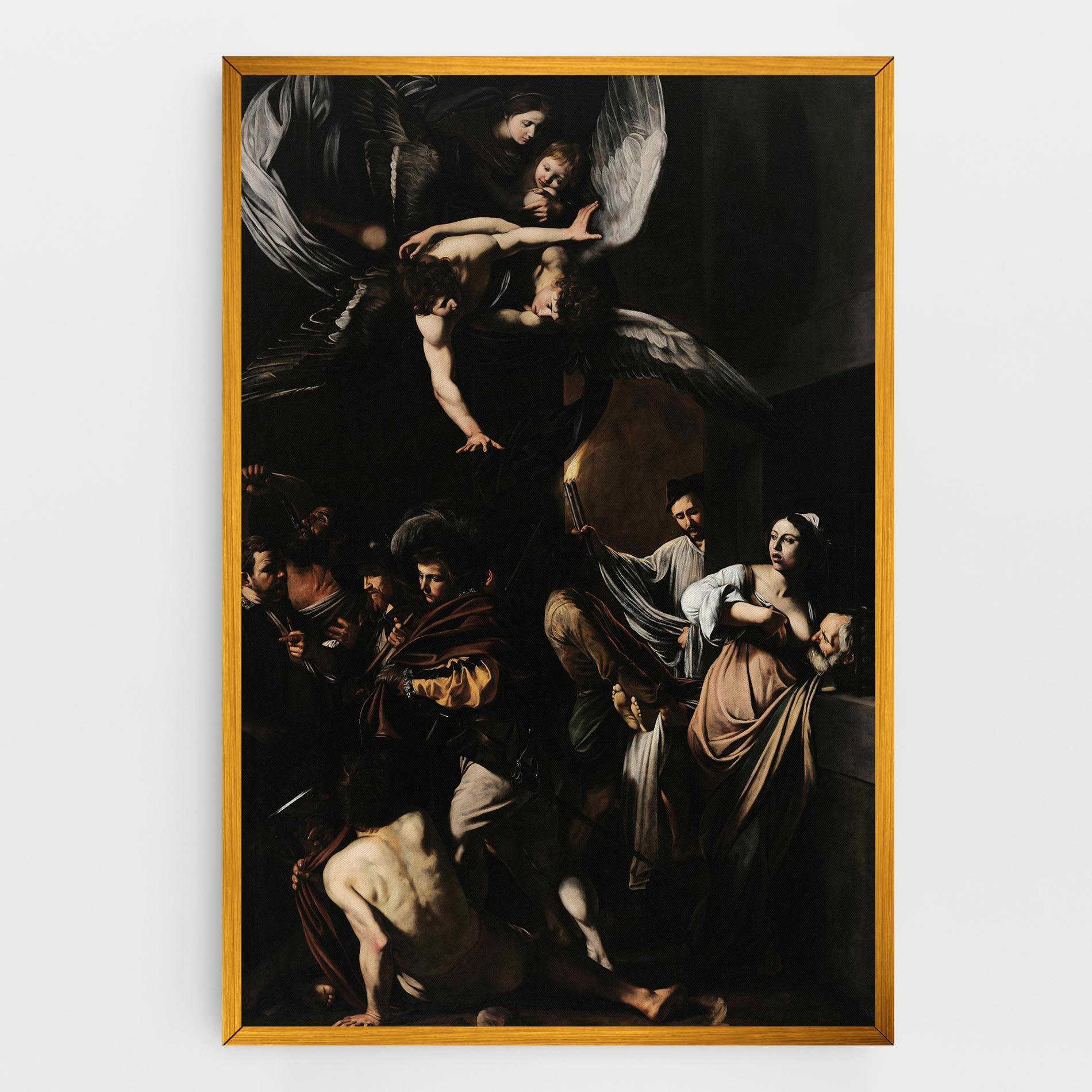 Vászonkép Sette Opere Di Misericordia mockup 0