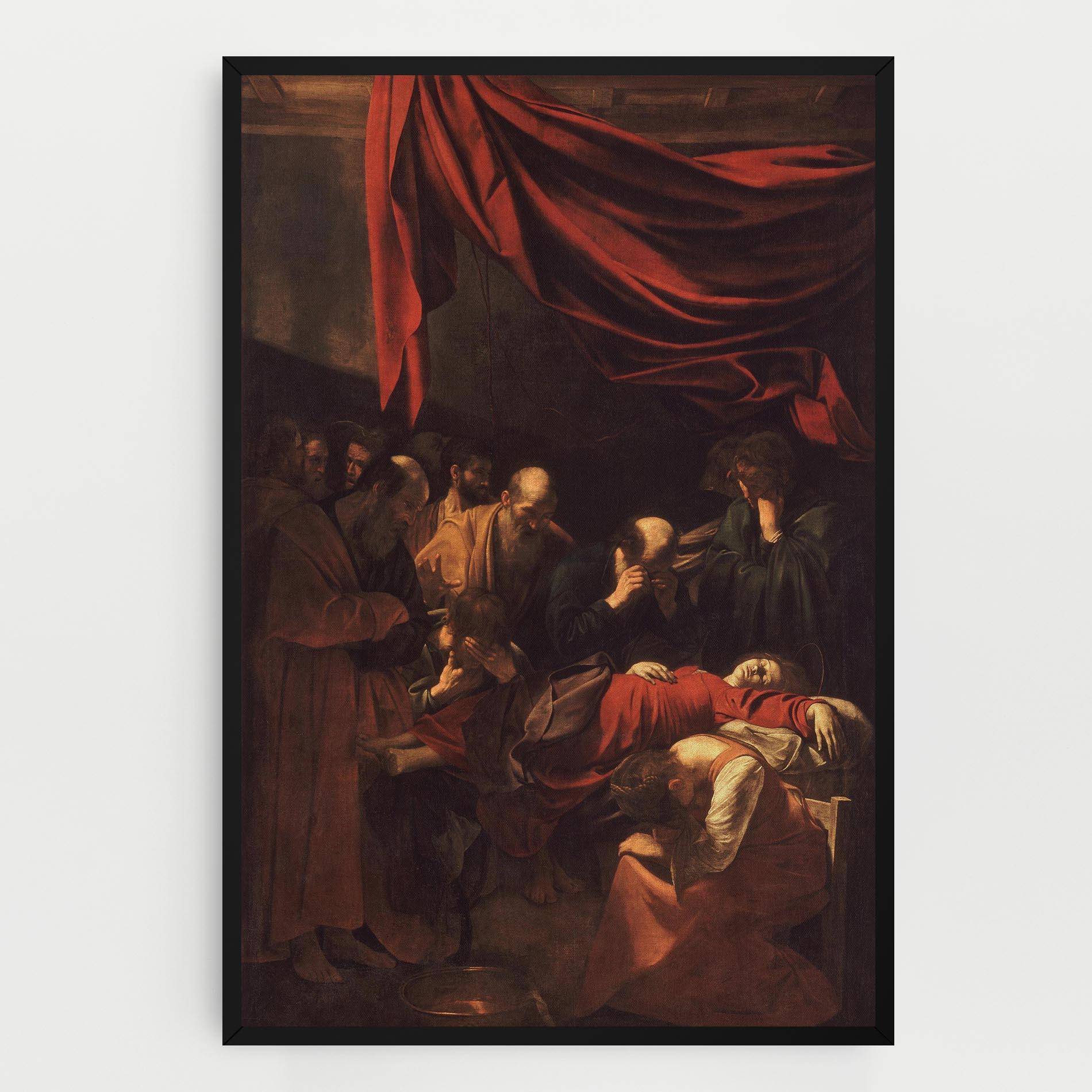 Vászonkép Death Of The Virgin mockup 0