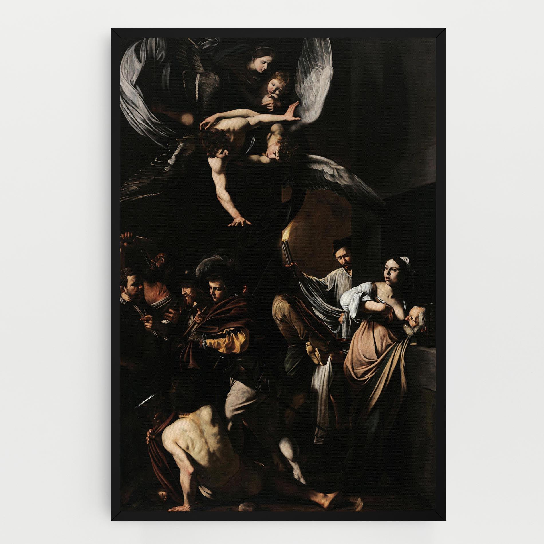 Vászonkép Sette Opere Di Misericordia mockup 0