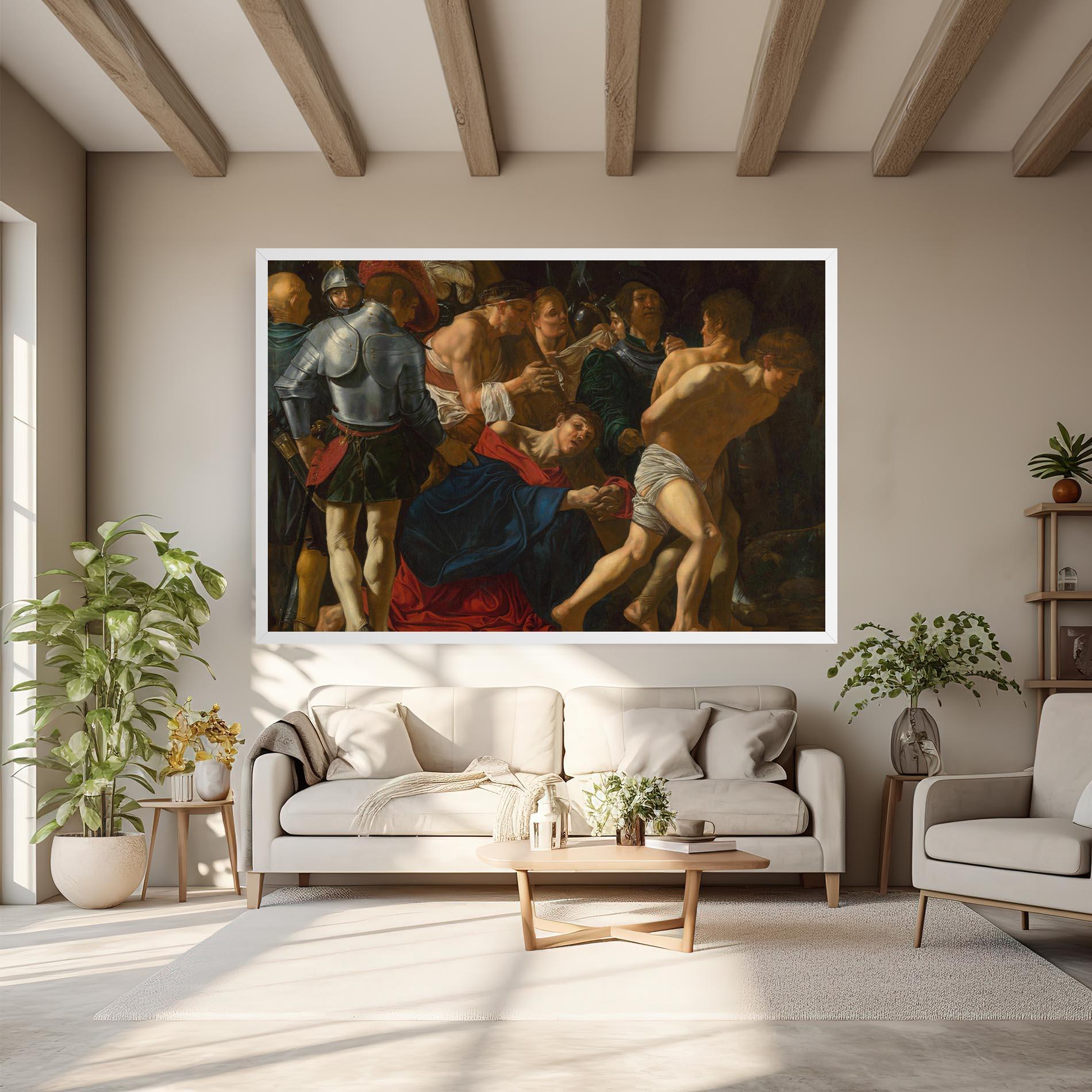 Vászonkép Fall Of Christ Calvary mockup 6