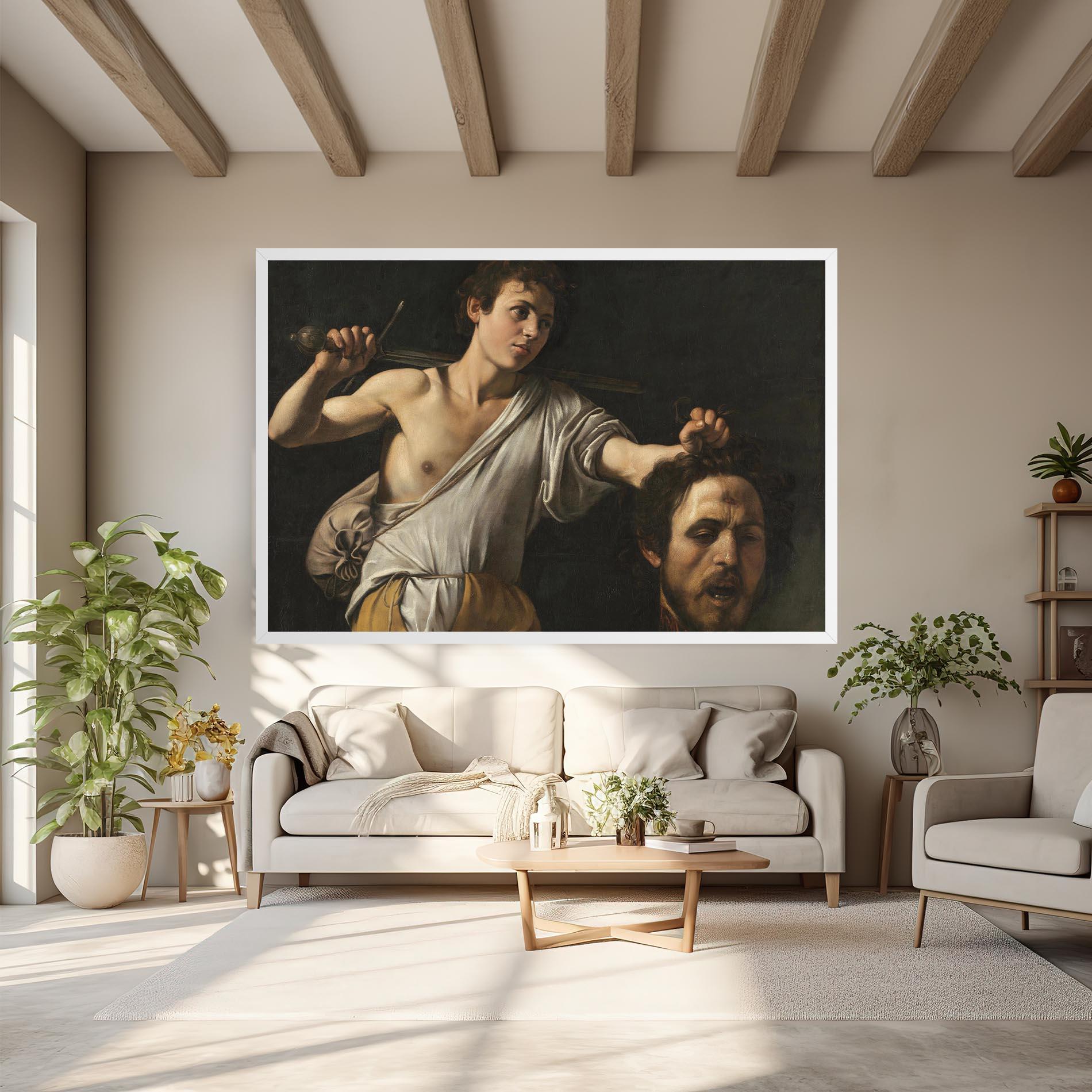 Vászonkép The Head Of Goliath mockup 6