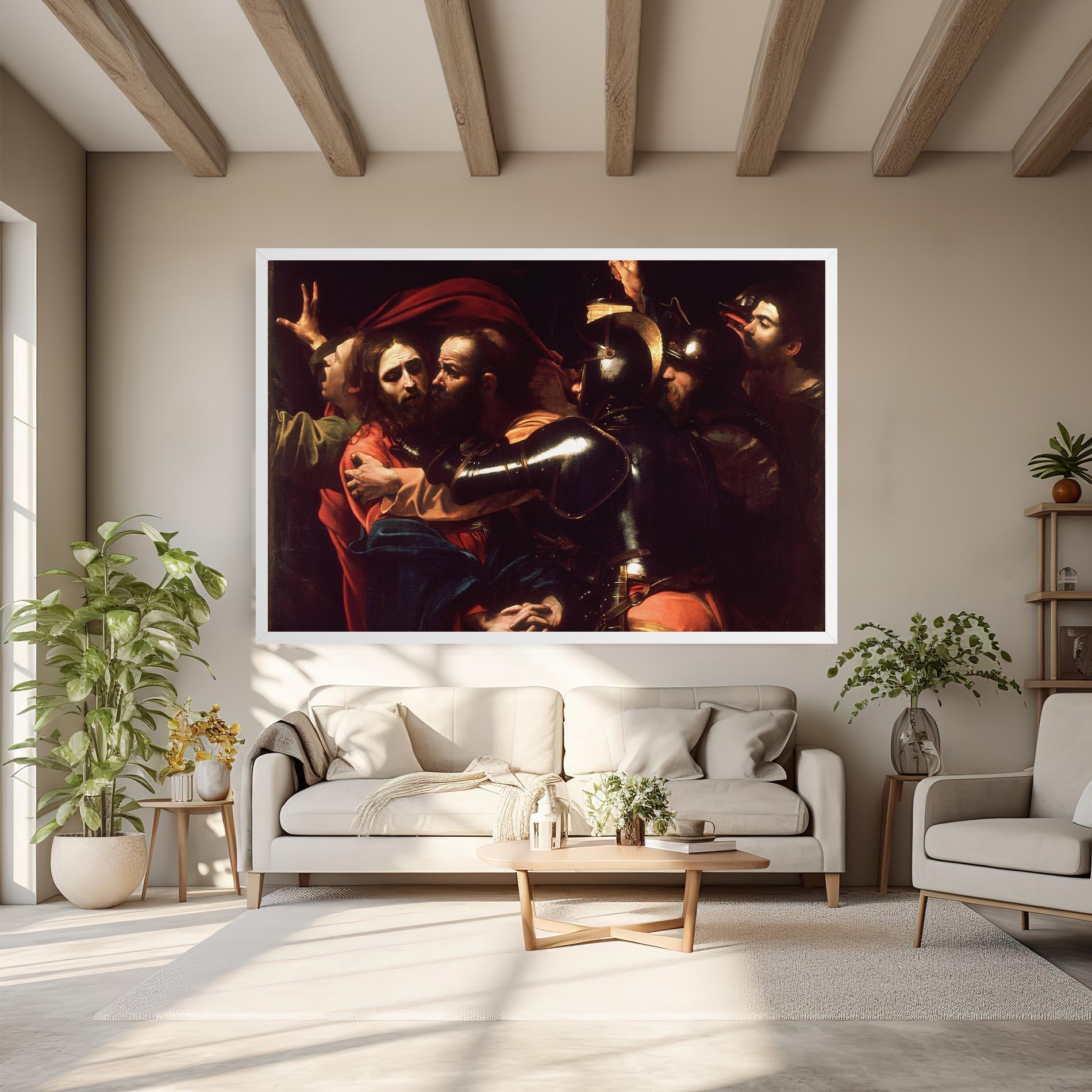 Vászonkép The Taking Of Christ mockup 6