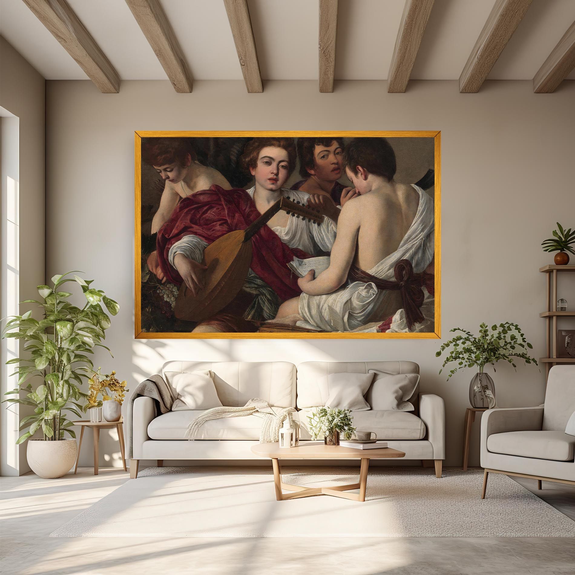 Caravaggio Musici mockup 6