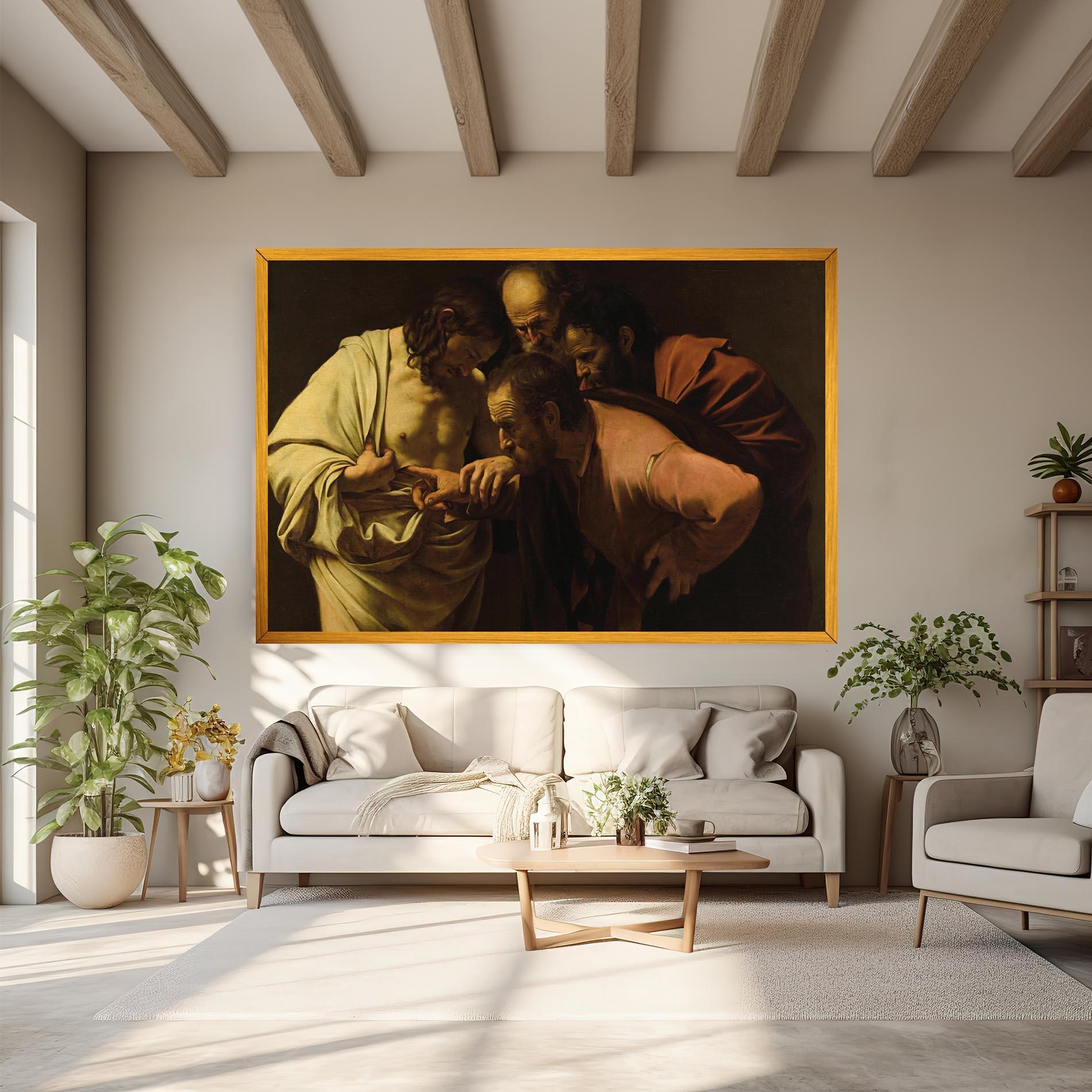 Vászonkép Der Unglaubige Thomas mockup 6