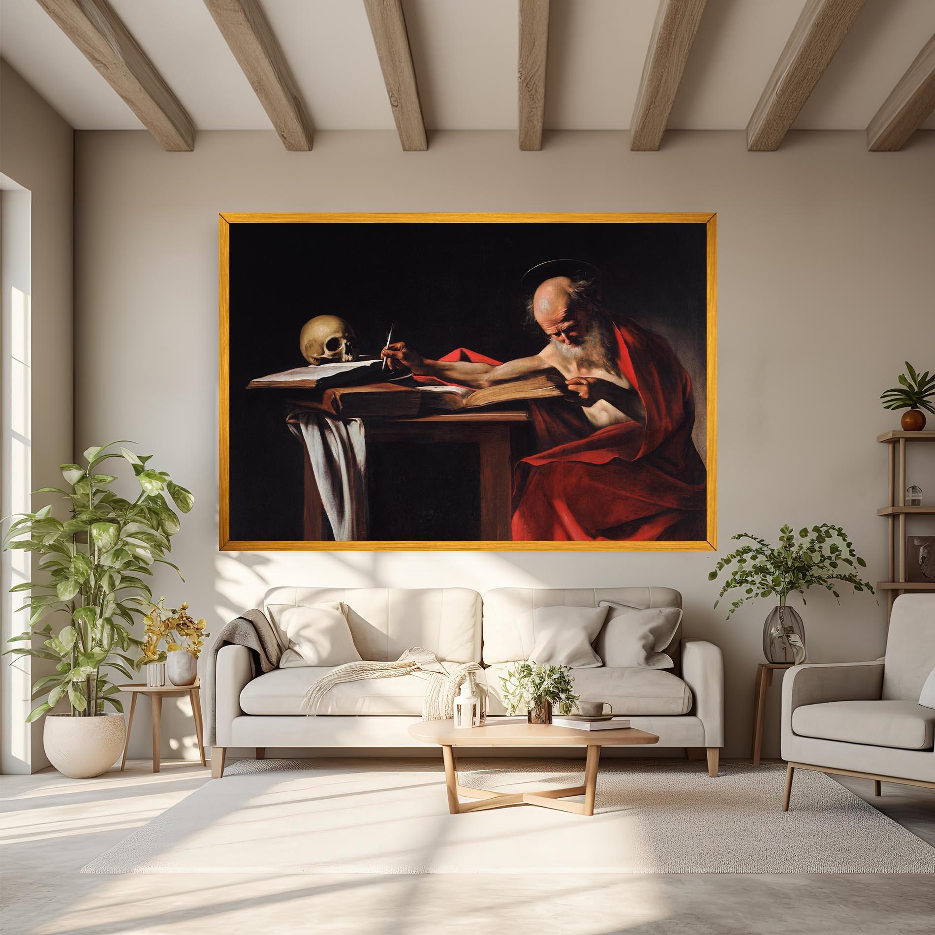 Vászonkép Saint Jerome Writing mockup 6