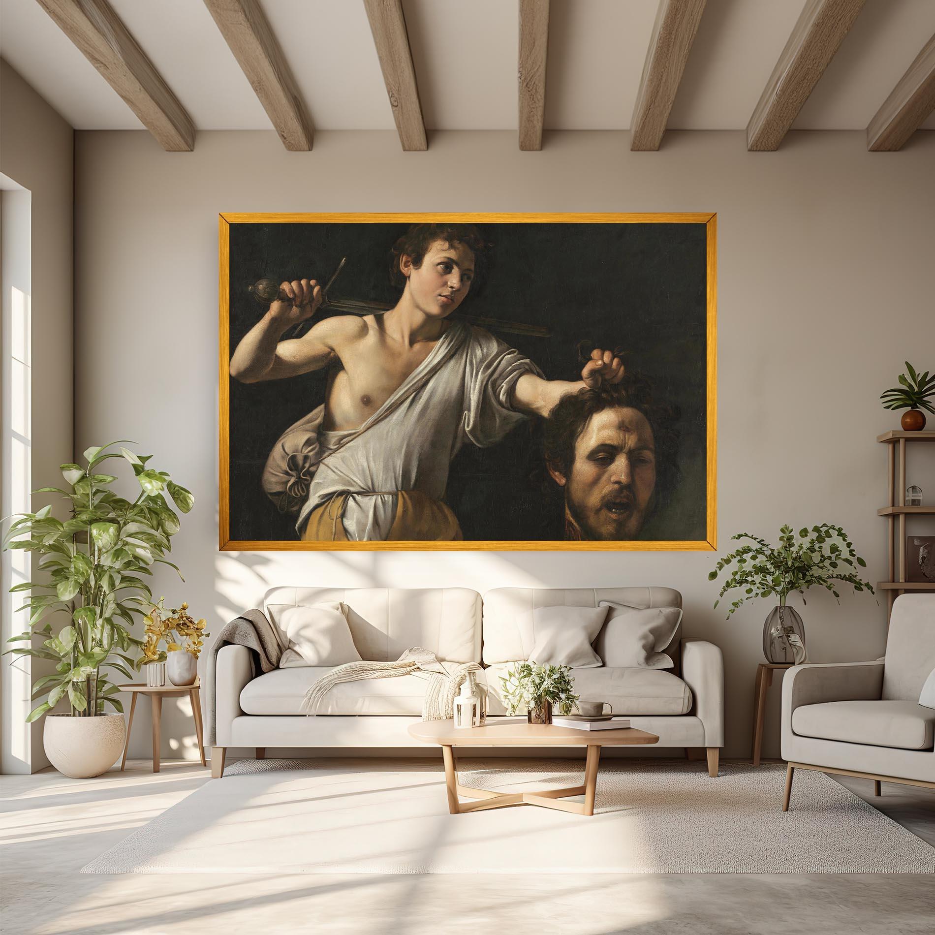 Vászonkép The Head Of Goliath mockup 6