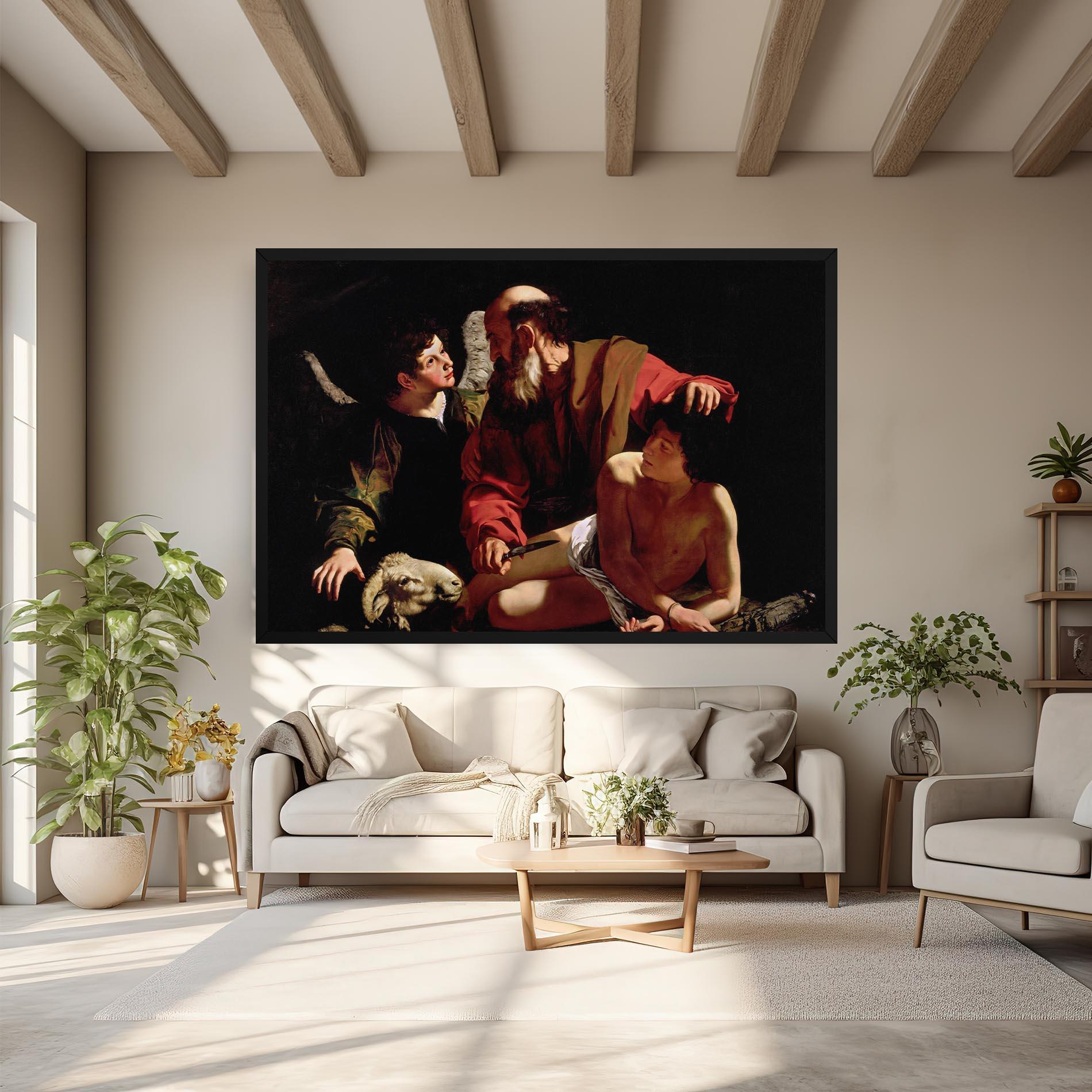 Vászonkép Sacrifice Of Isaac mockup 6