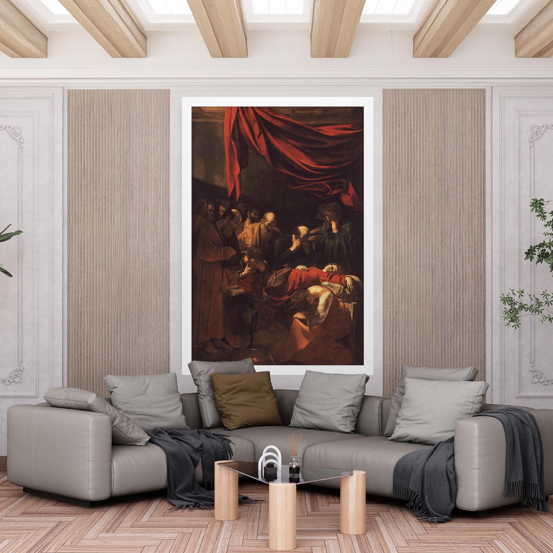 Vászonkép Death Of The Virgin mockup 6