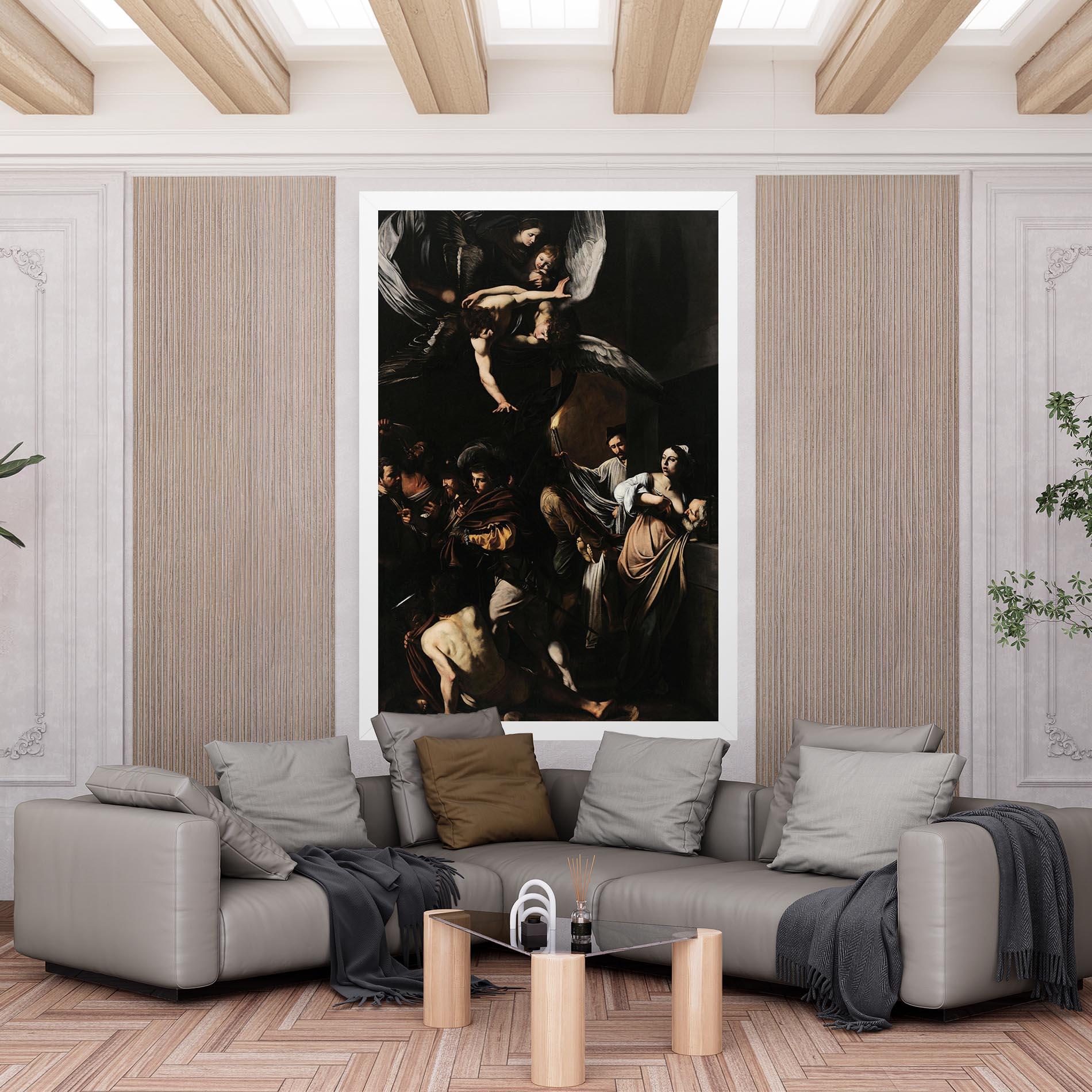 Vászonkép Sette Opere Di Misericordia mockup 6