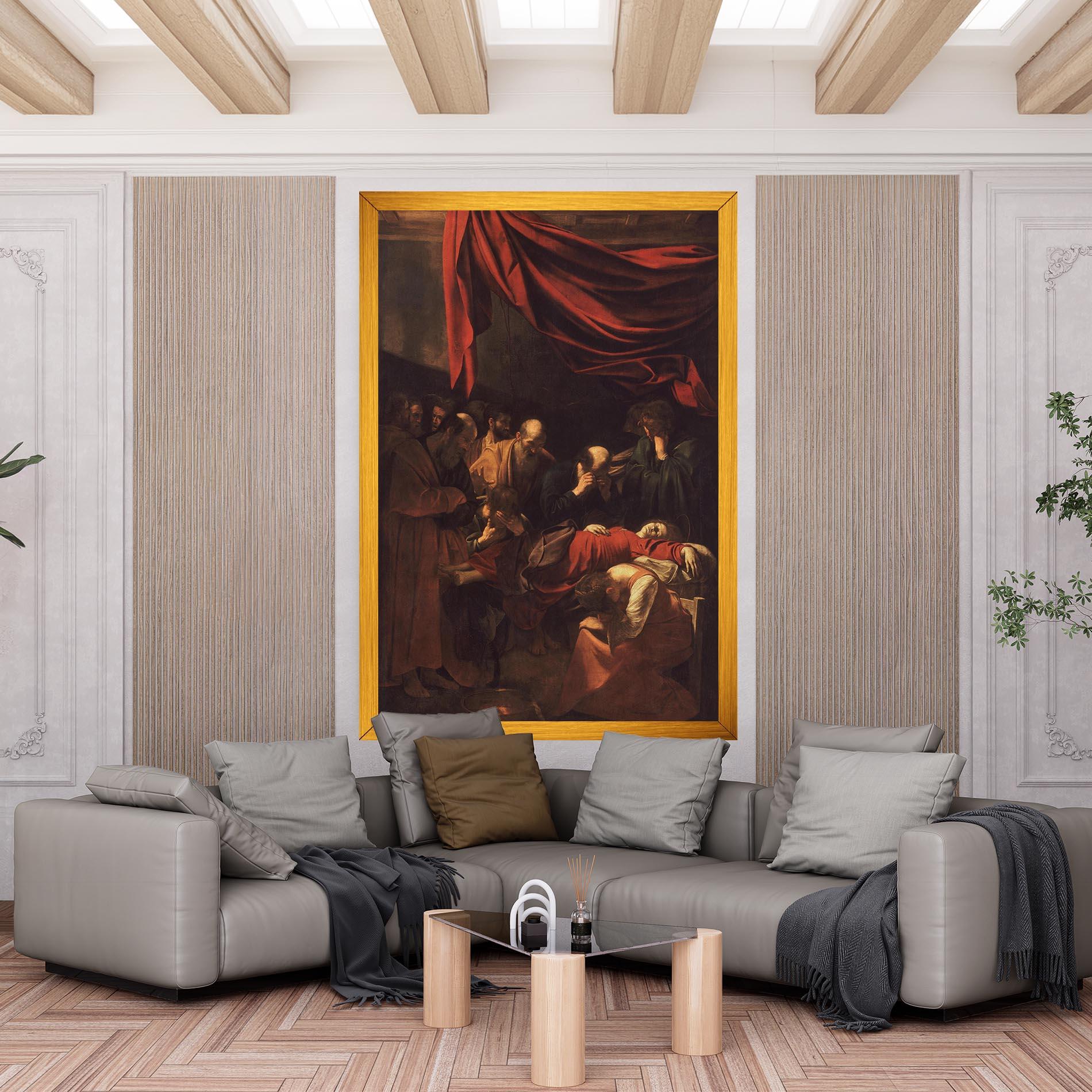 Vászonkép Death Of The Virgin mockup 6