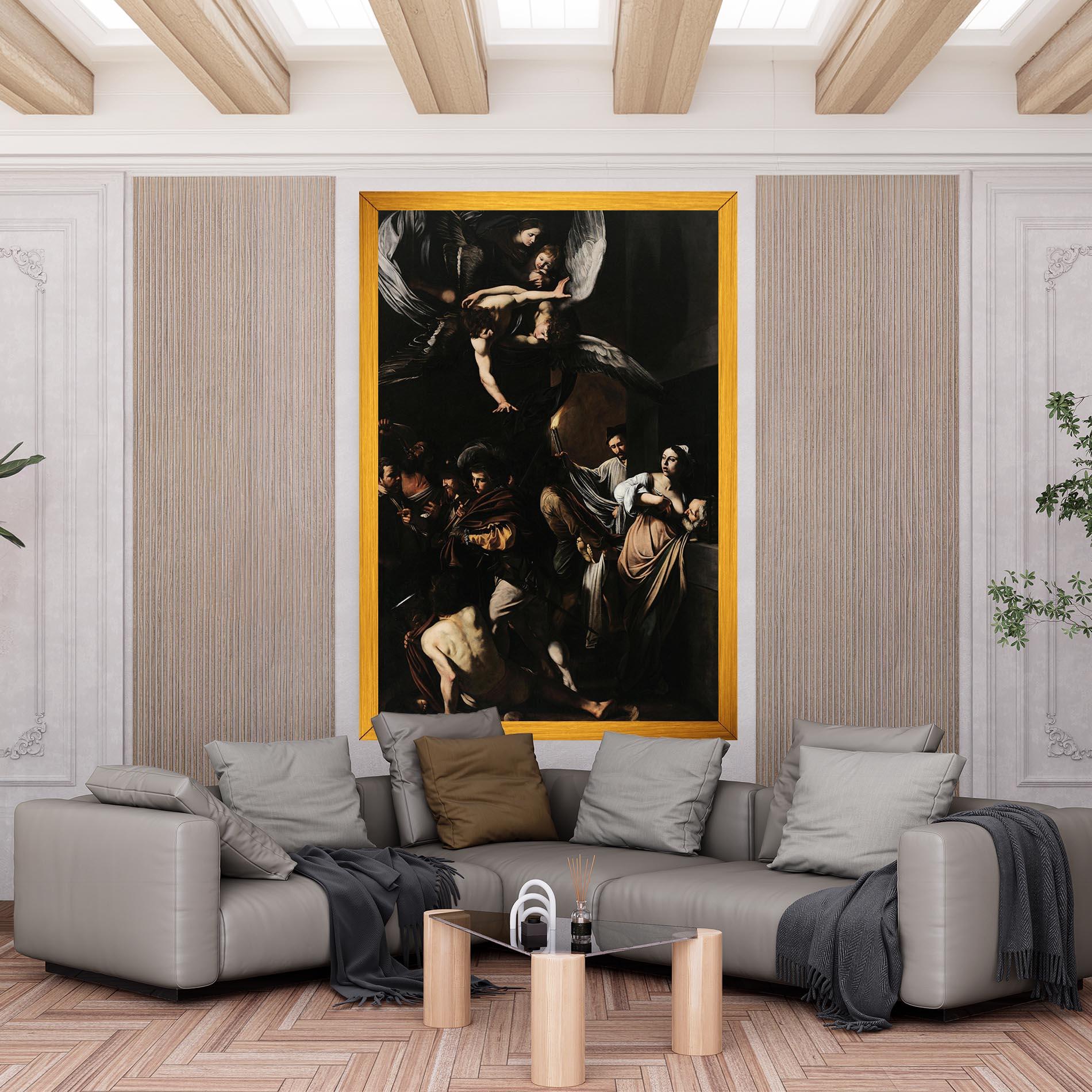 Vászonkép Sette Opere Di Misericordia mockup 6