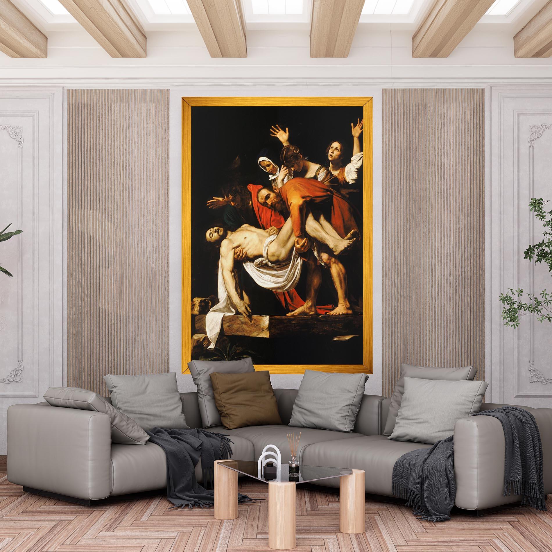 Vászonkép The Entombment Of Christ mockup 6