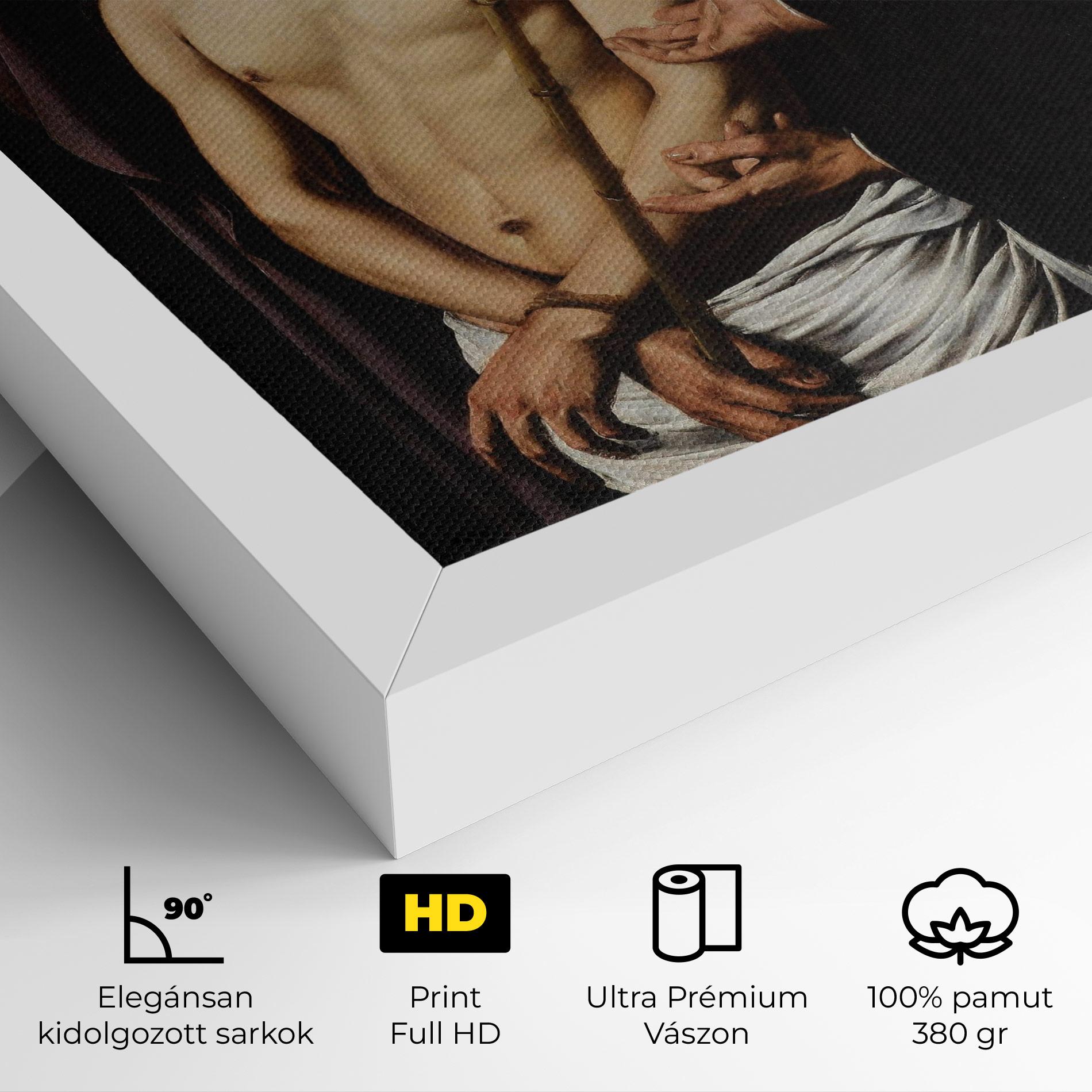 Vászonkép Michelangelo Merisi mockup 4