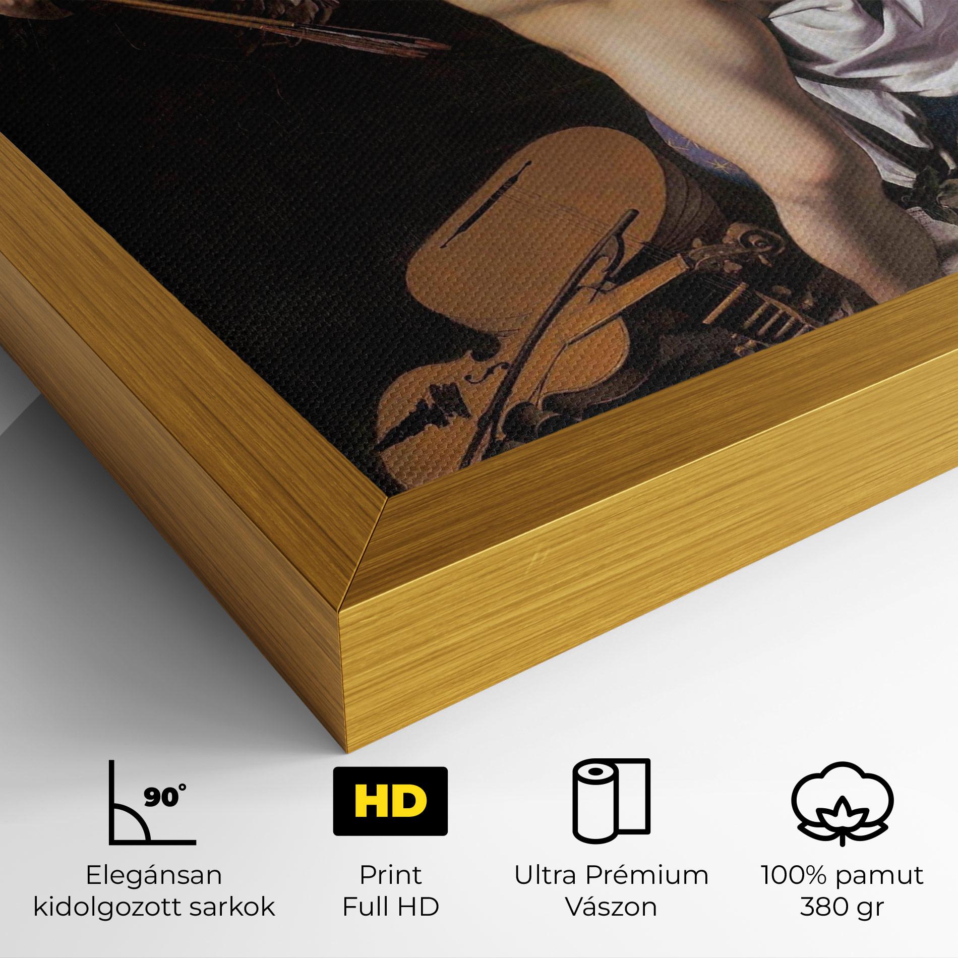 Vászonkép Amor Vincet Omnia mockup 4