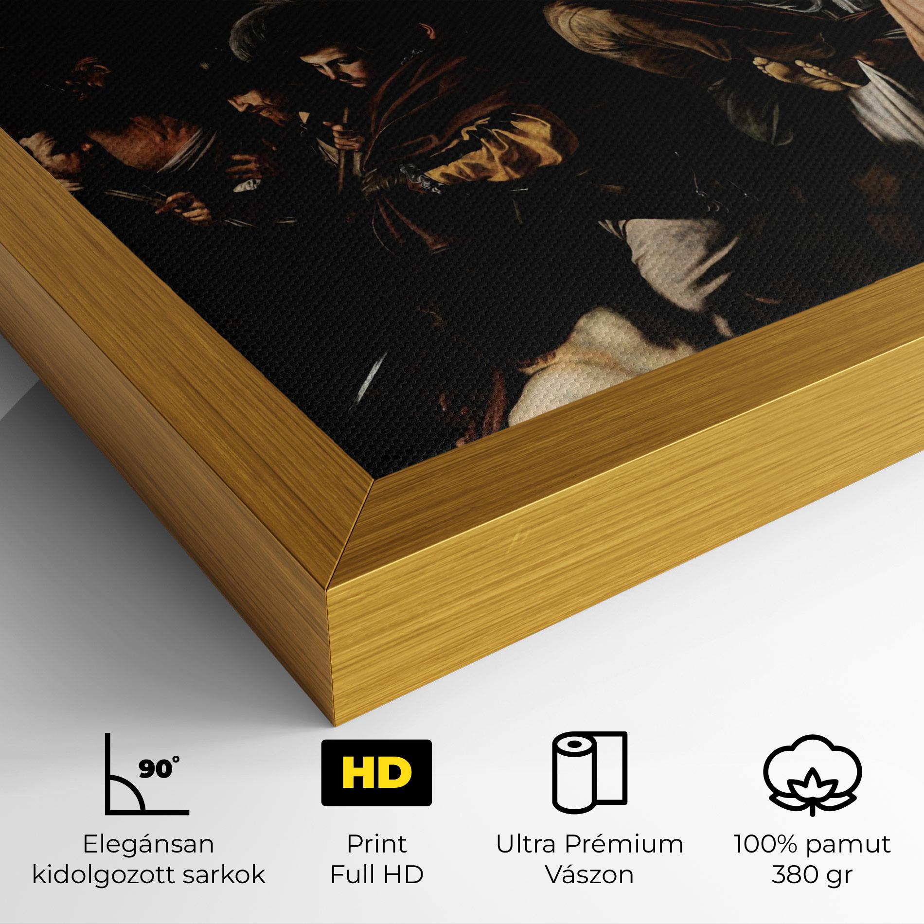 Vászonkép Sette Opere Di Misericordia mockup 4