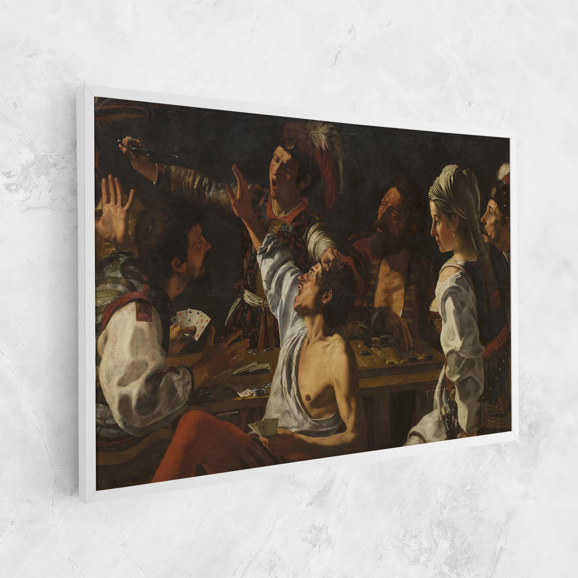 Vászonkép Rombouts Backgammon mockup 1