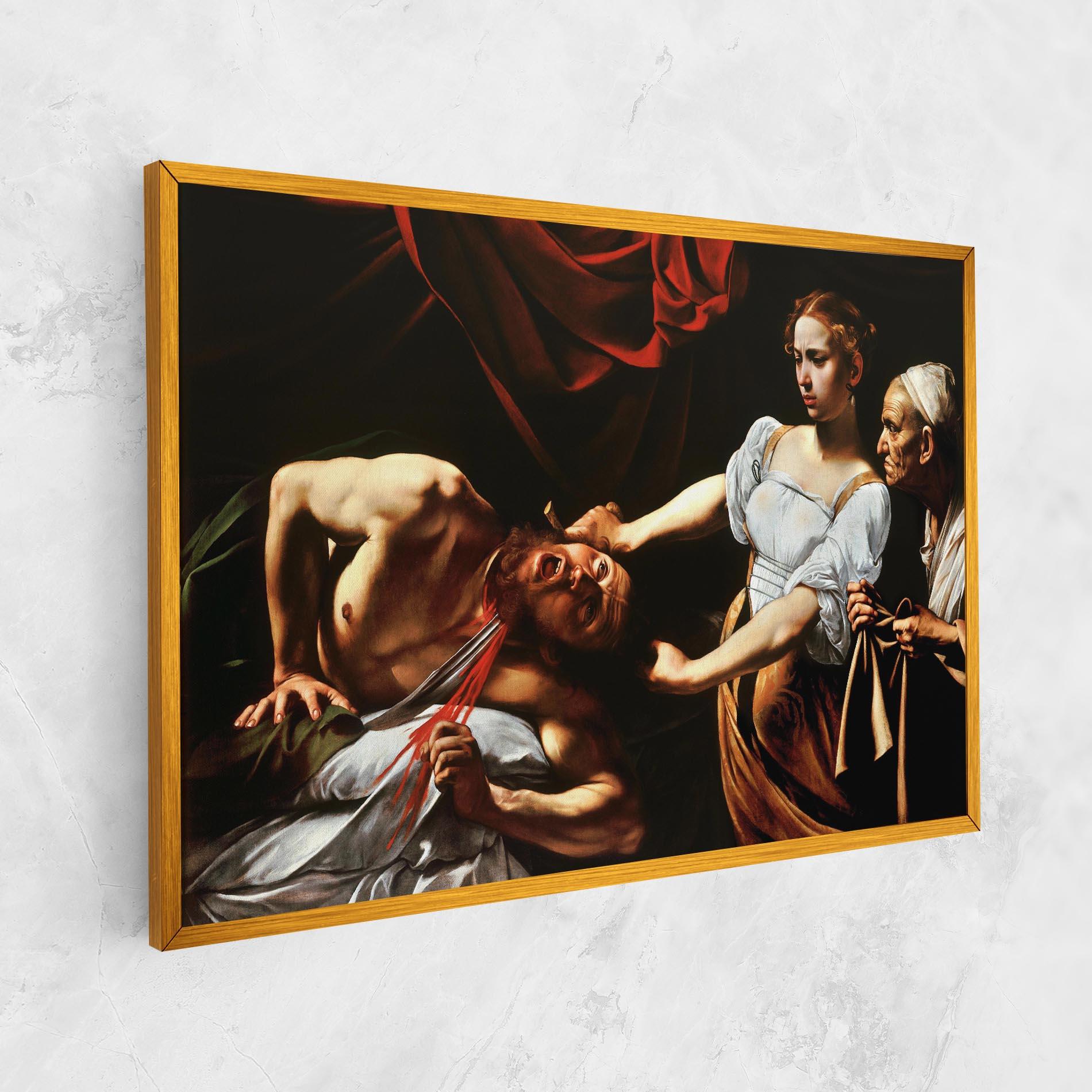 Vászonkép Judith Beheading mockup 1