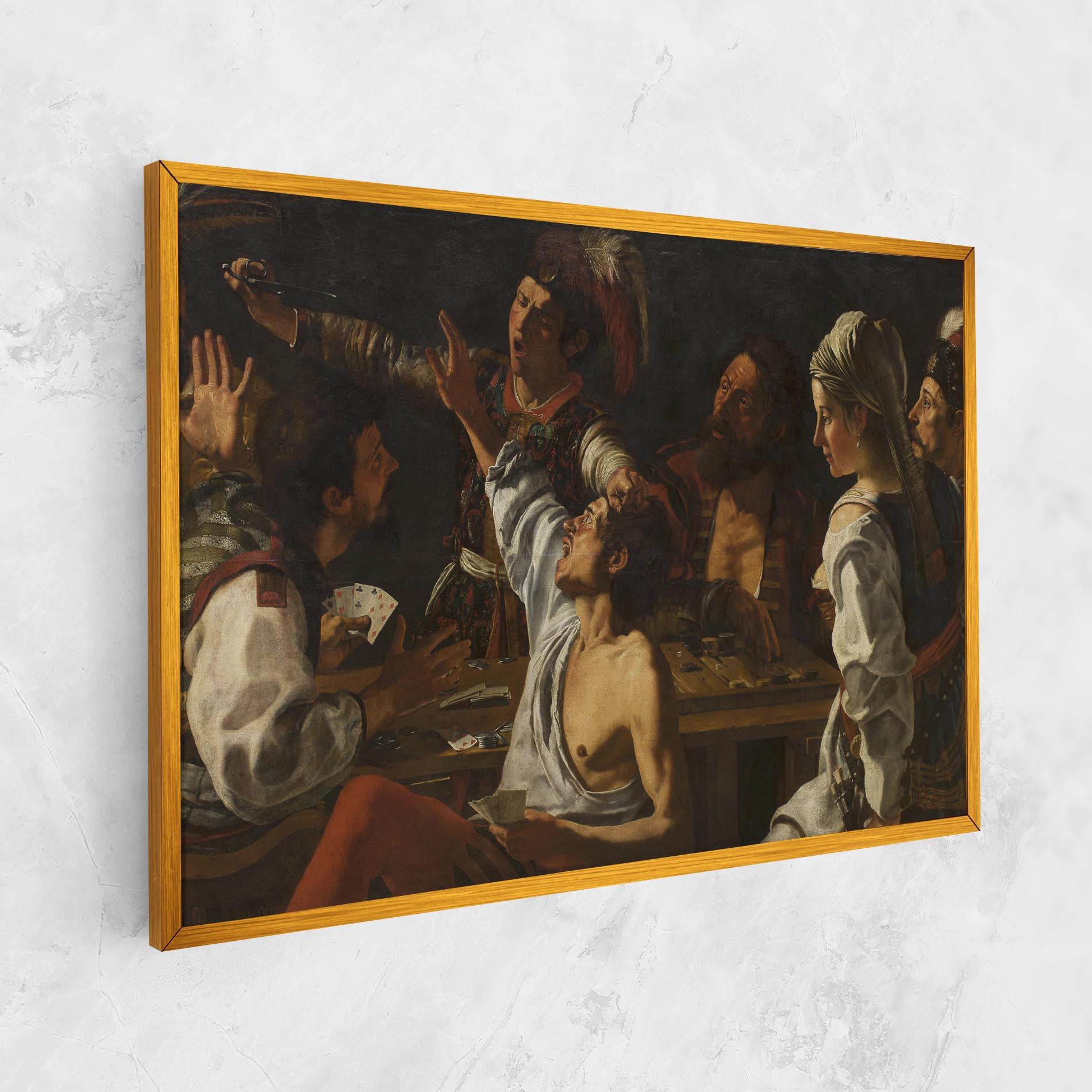 Vászonkép Rombouts Backgammon mockup 1