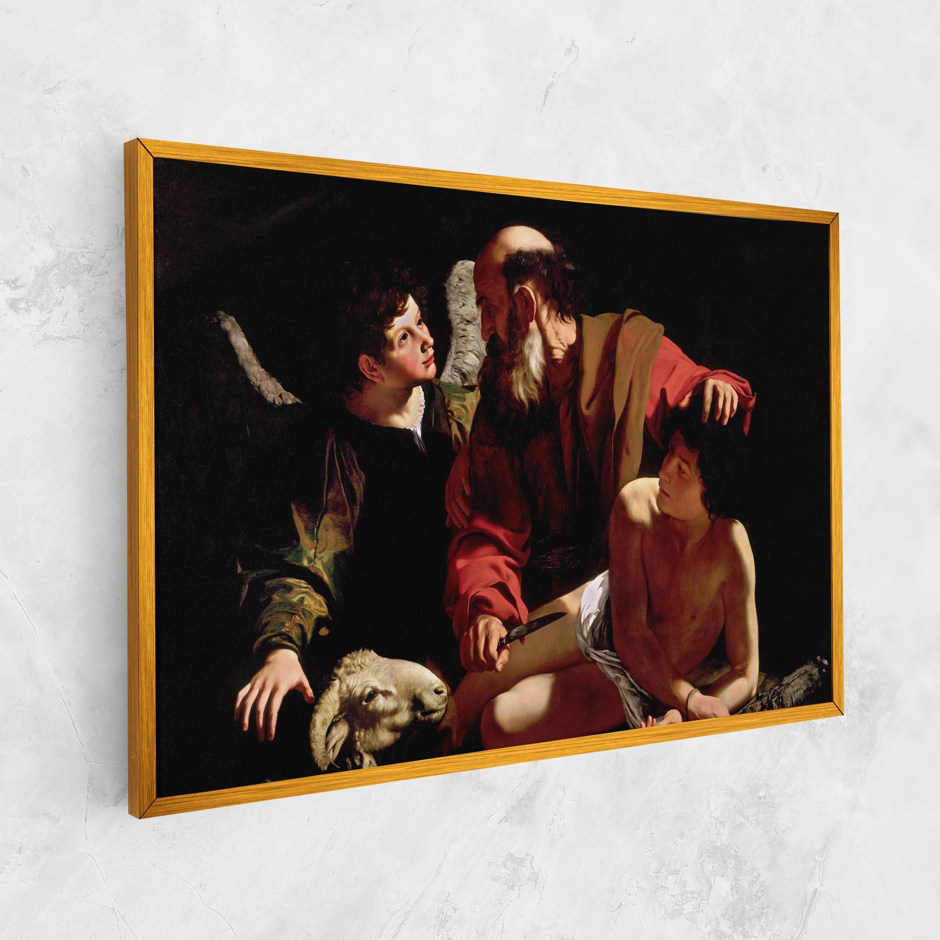 Vászonkép Sacrifice Of Isaac mockup 1