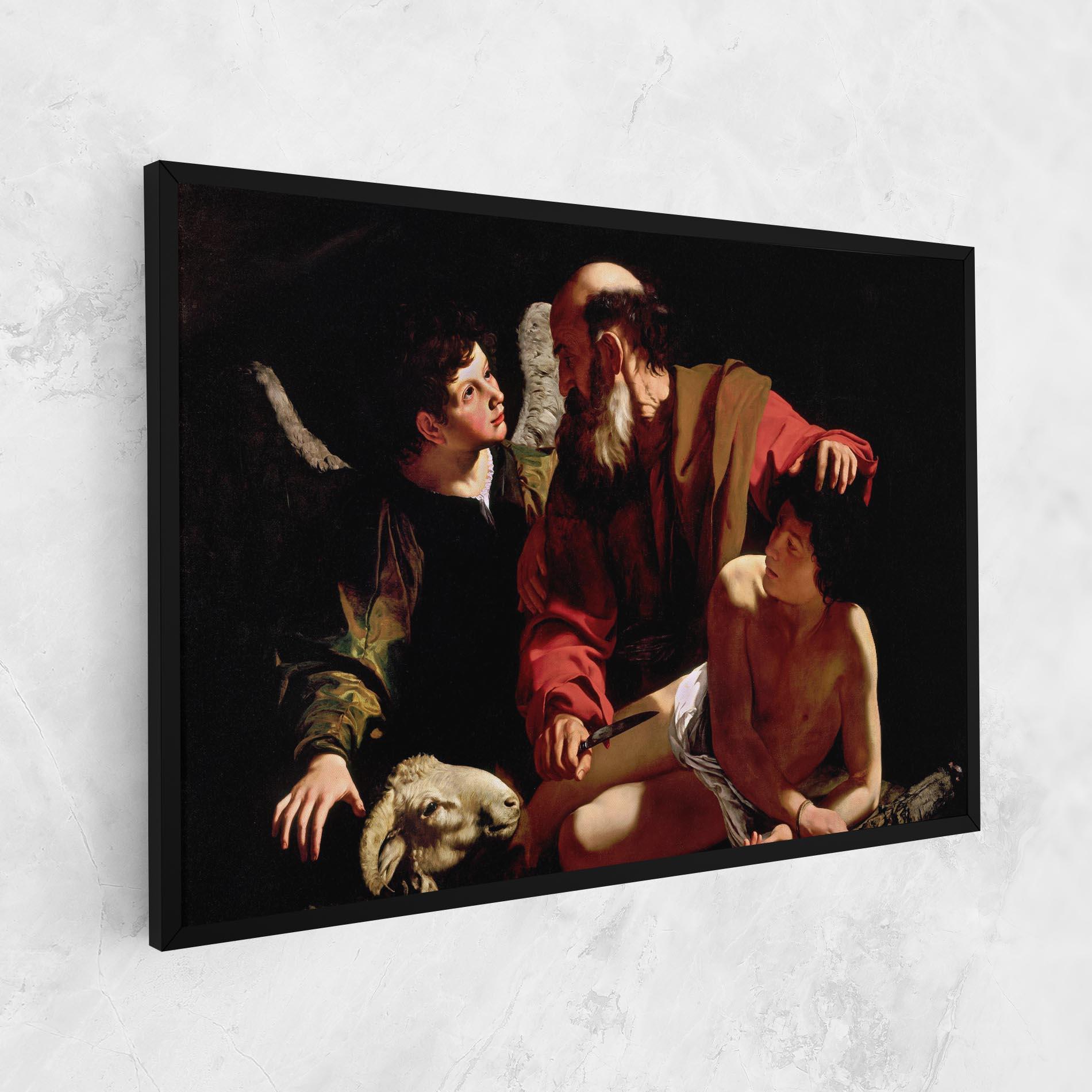 Vászonkép Sacrifice Of Isaac mockup 1