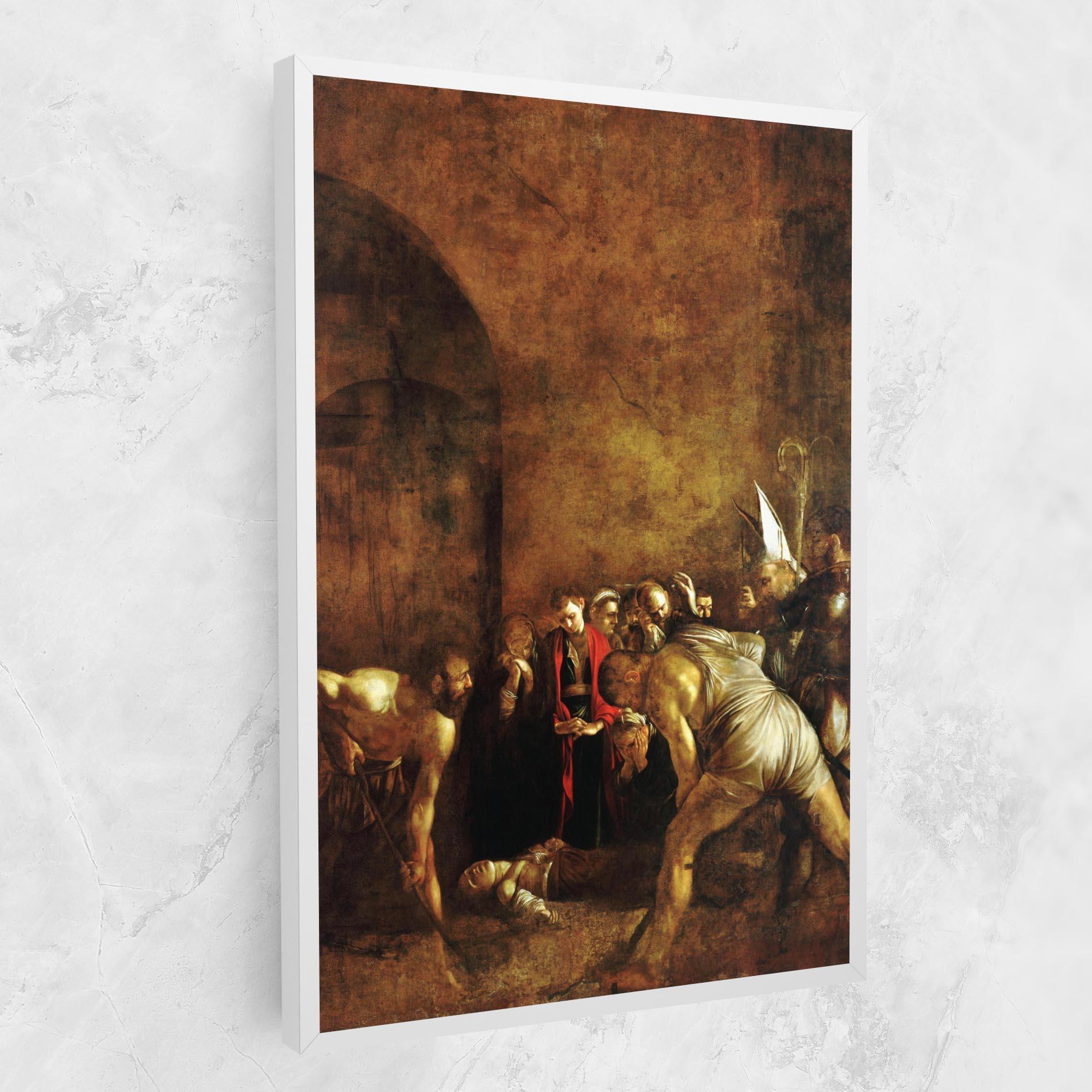 Vászonkép Burial Of Saint Lucy mockup 1