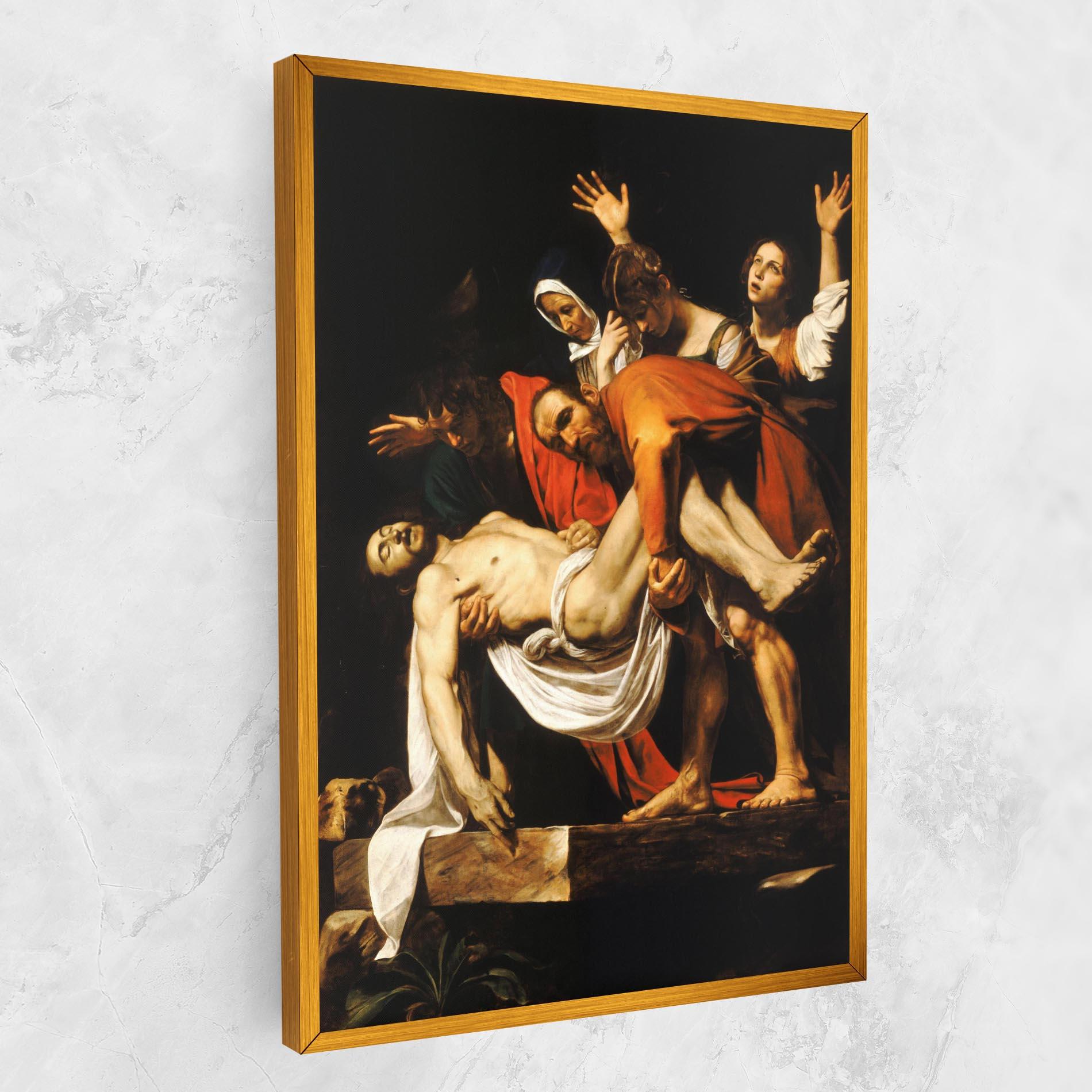 Vászonkép The Entombment Of Christ mockup 1