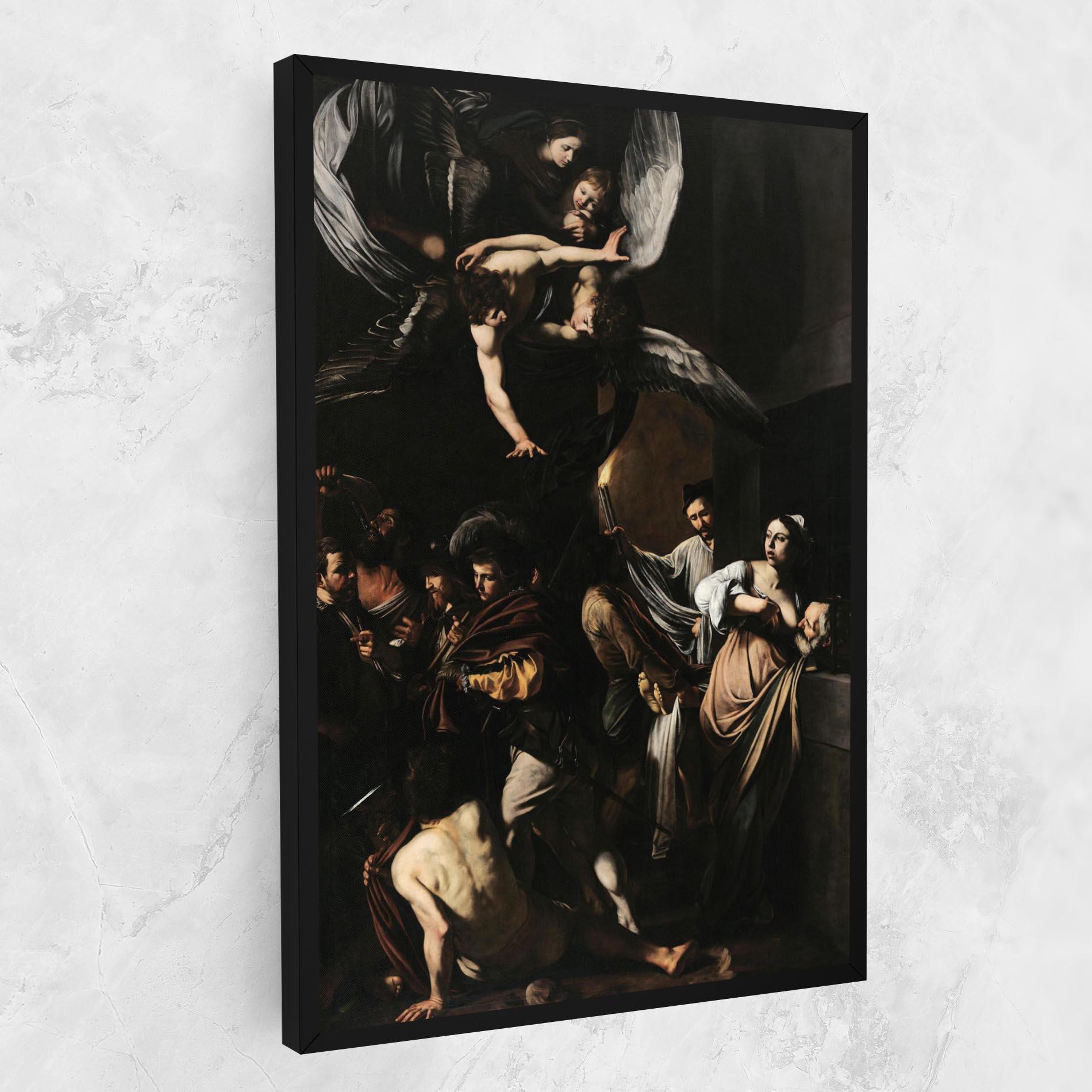 Vászonkép Sette Opere Di Misericordia mockup 1
