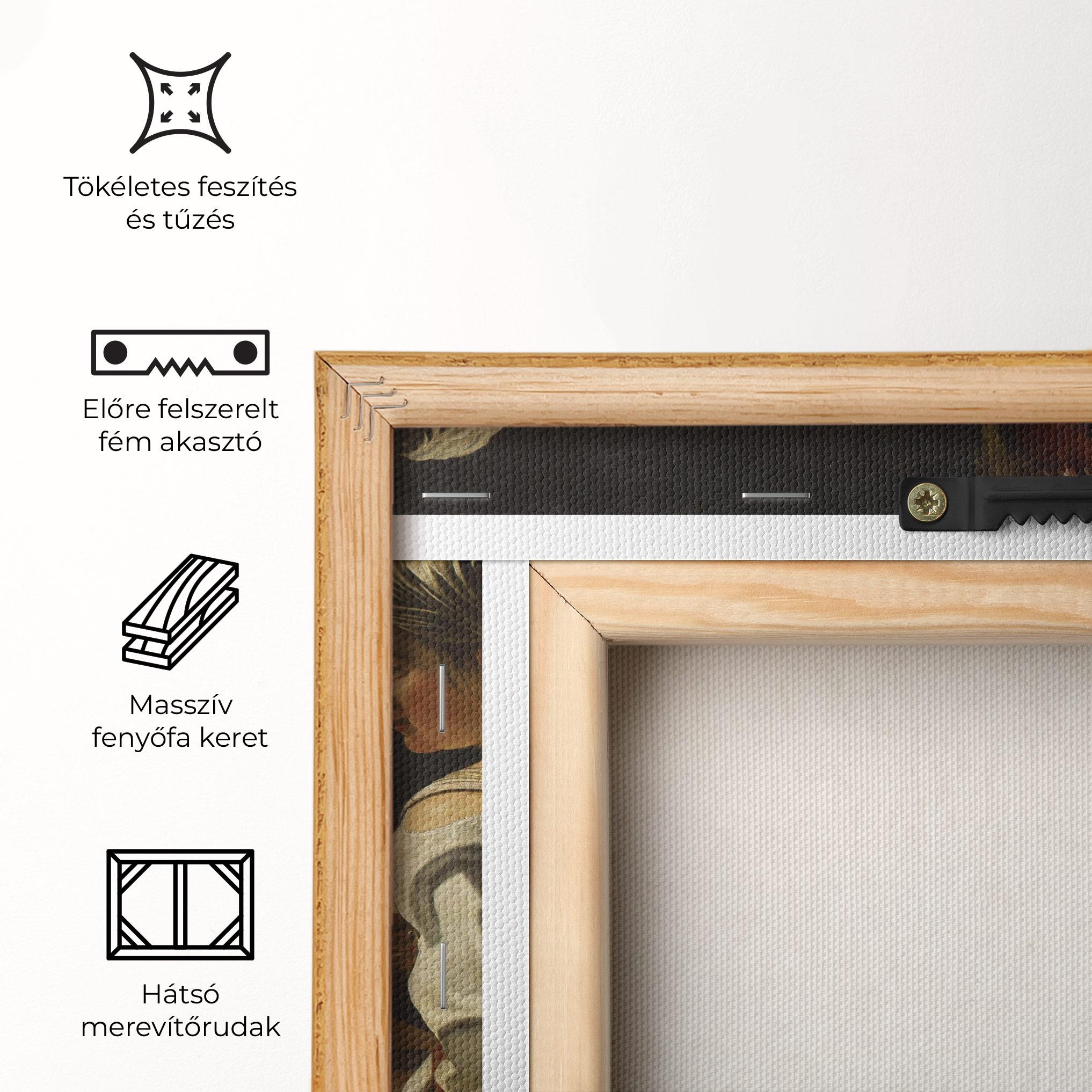Vászonkép Rombouts Backgammon mockup 5