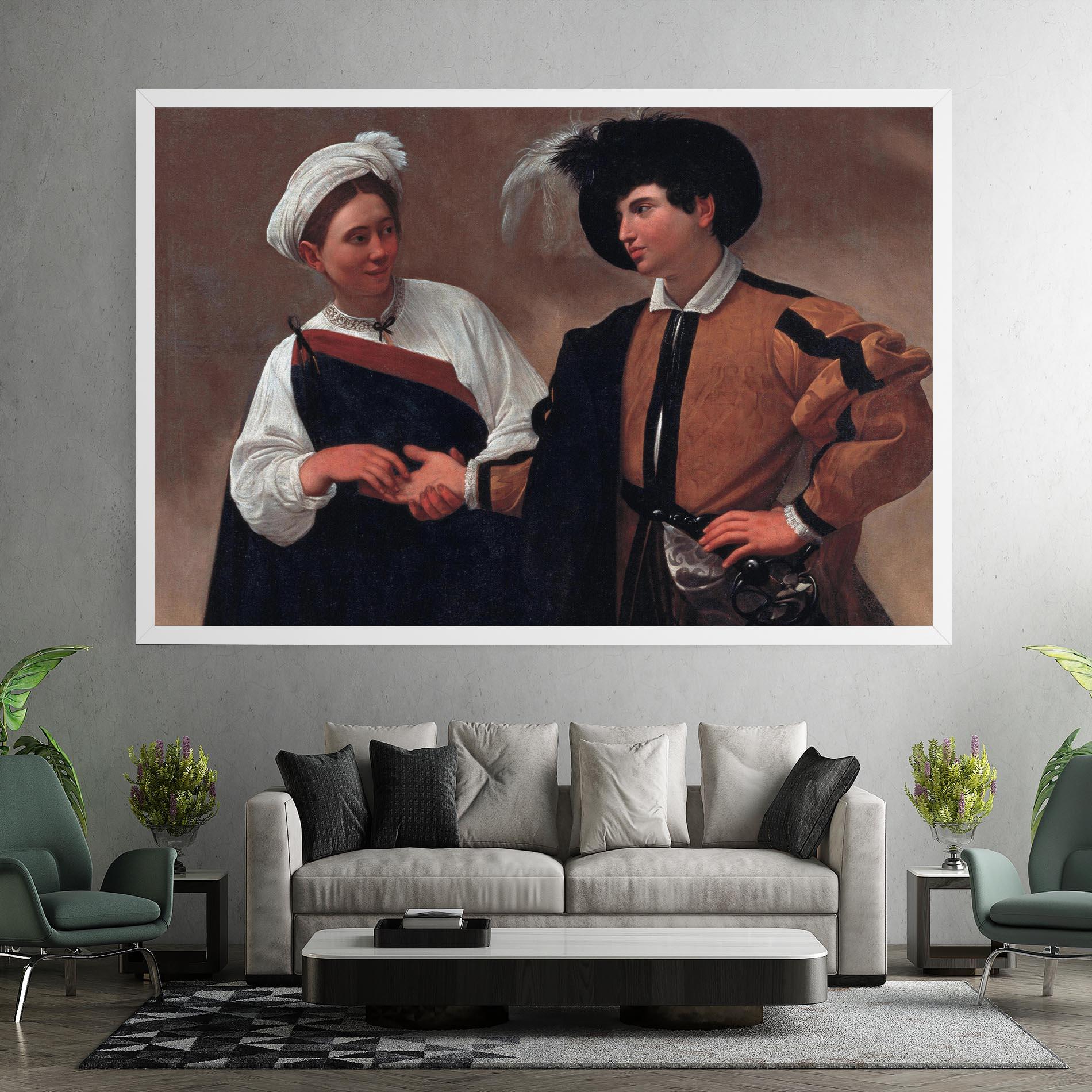 Vászonkép Caravaggio Good Luck mockup 7