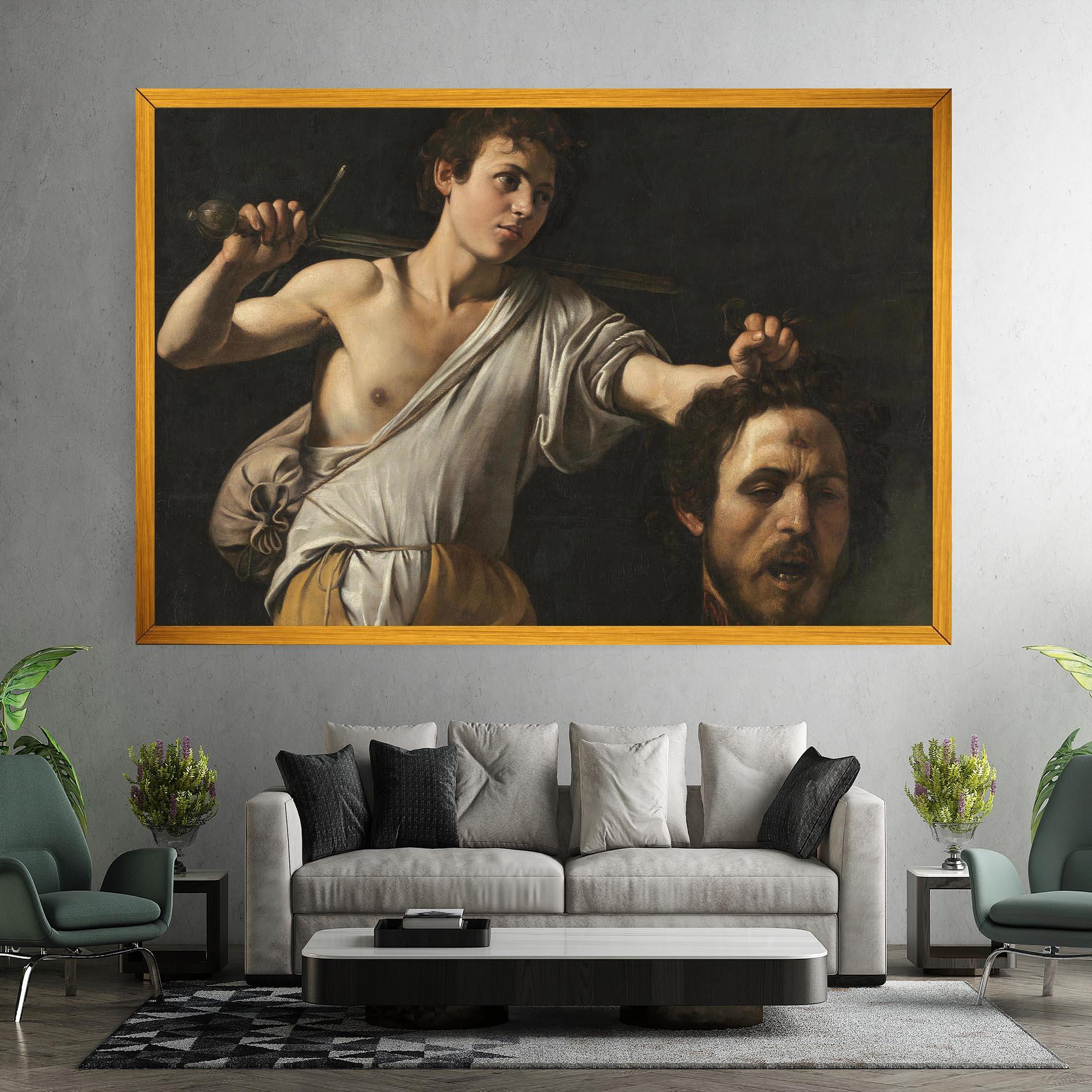 Vászonkép The Head Of Goliath mockup 7