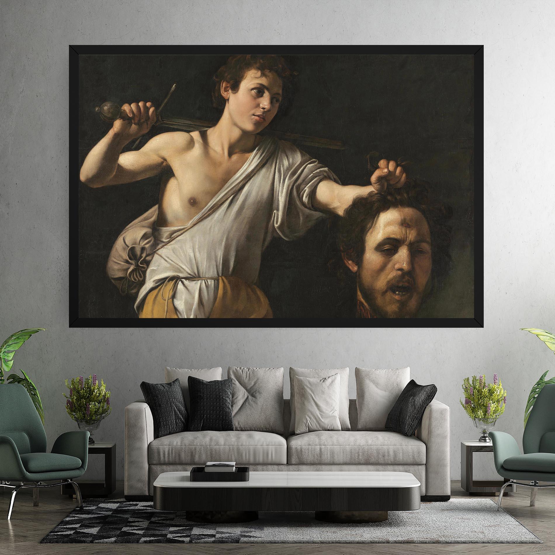 Vászonkép The Head Of Goliath mockup 7