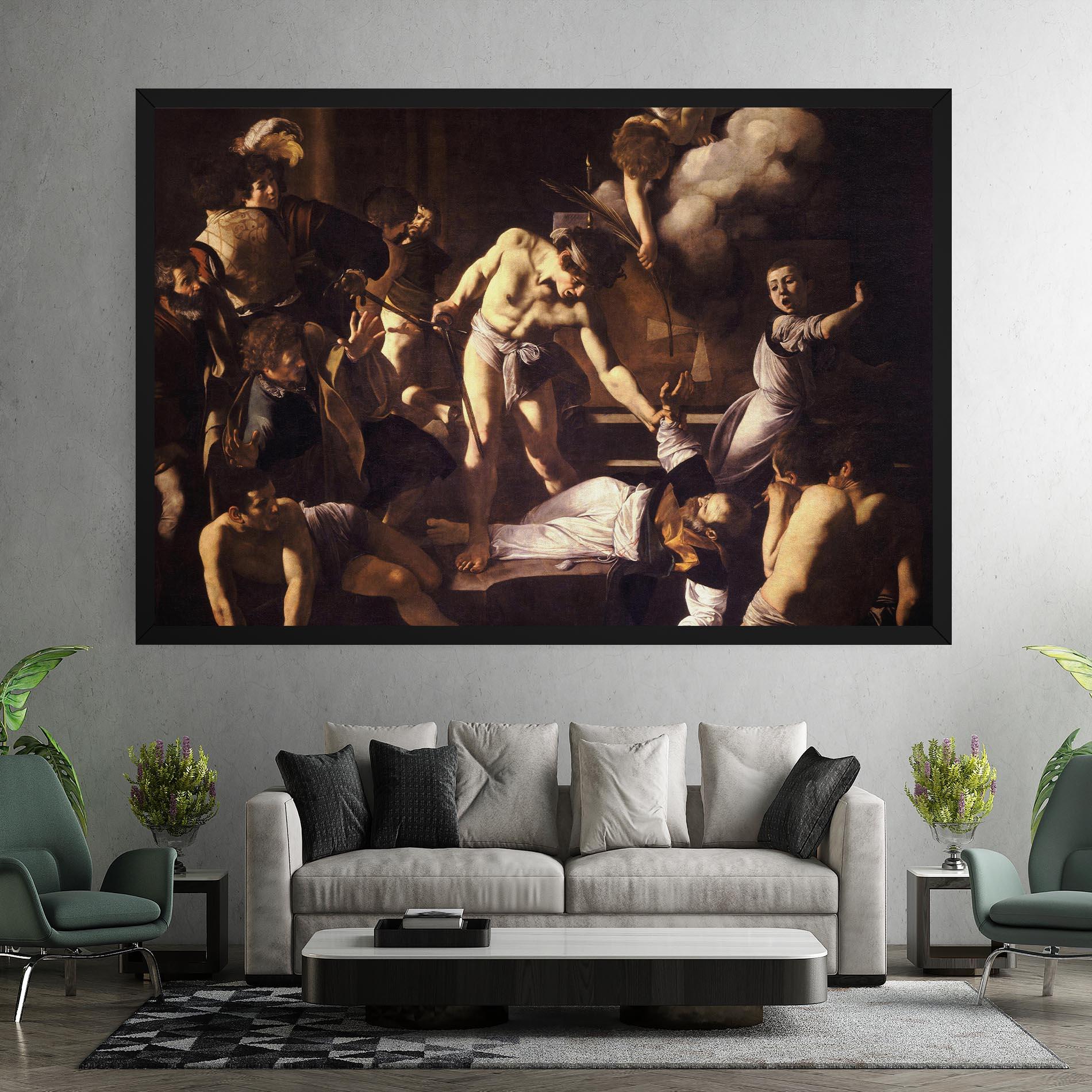 Vászonkép The Martyrdom mockup 7